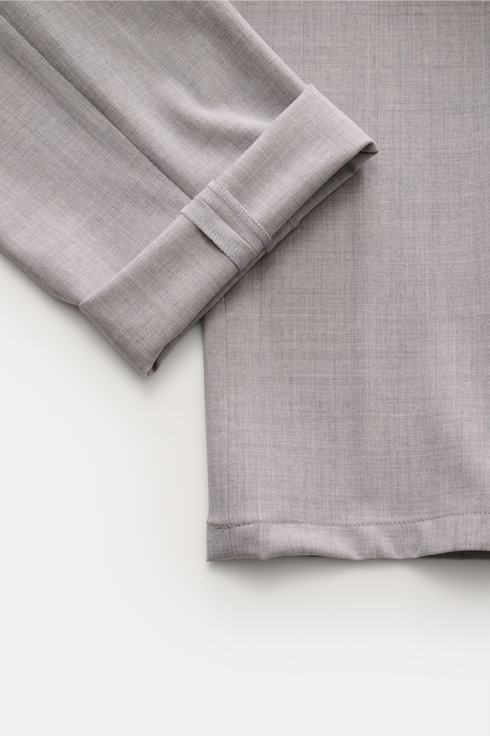 Marco Pescarolo Wollhose 'Far' grau meliert