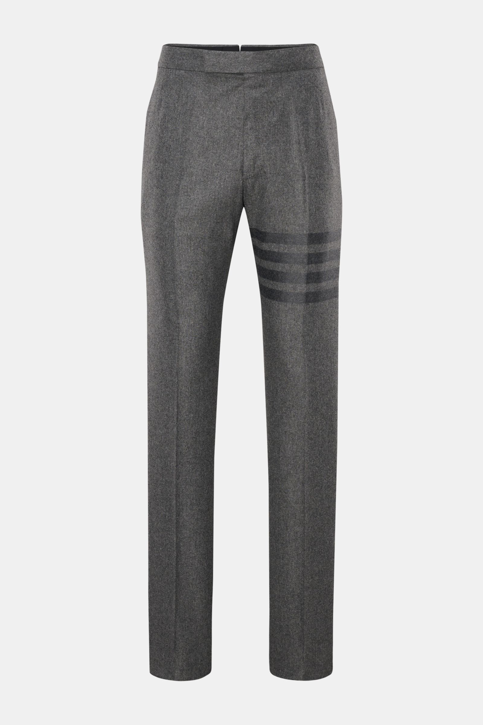 Thom Browne Wollhose dunkelgrau meliert