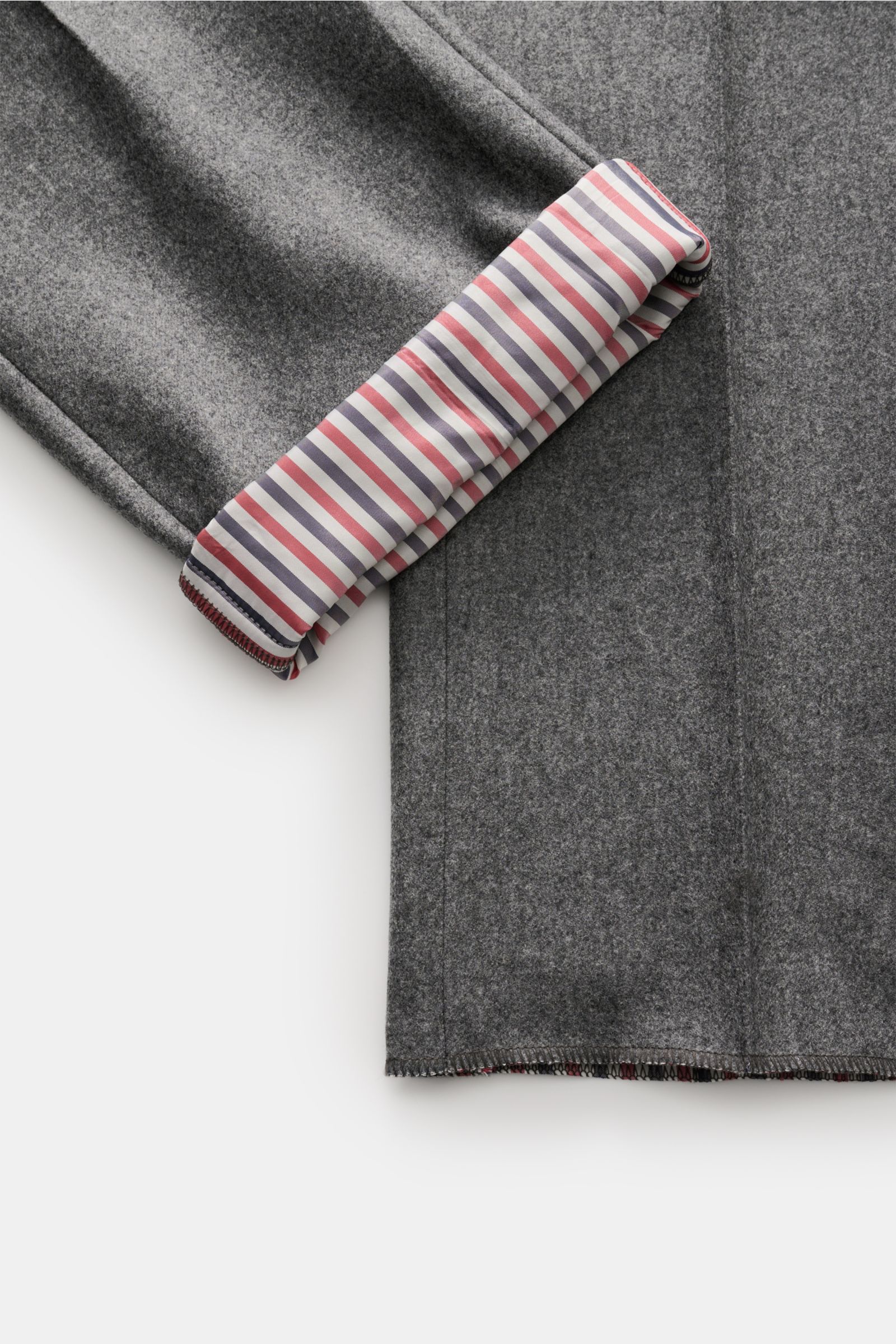 Thom Browne Wollhose dunkelgrau meliert