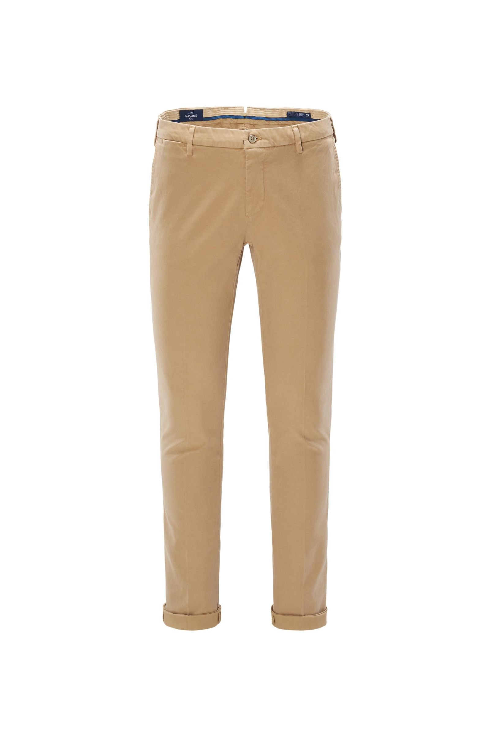 Cotton trousers 'Forte dei Marmi' light brown