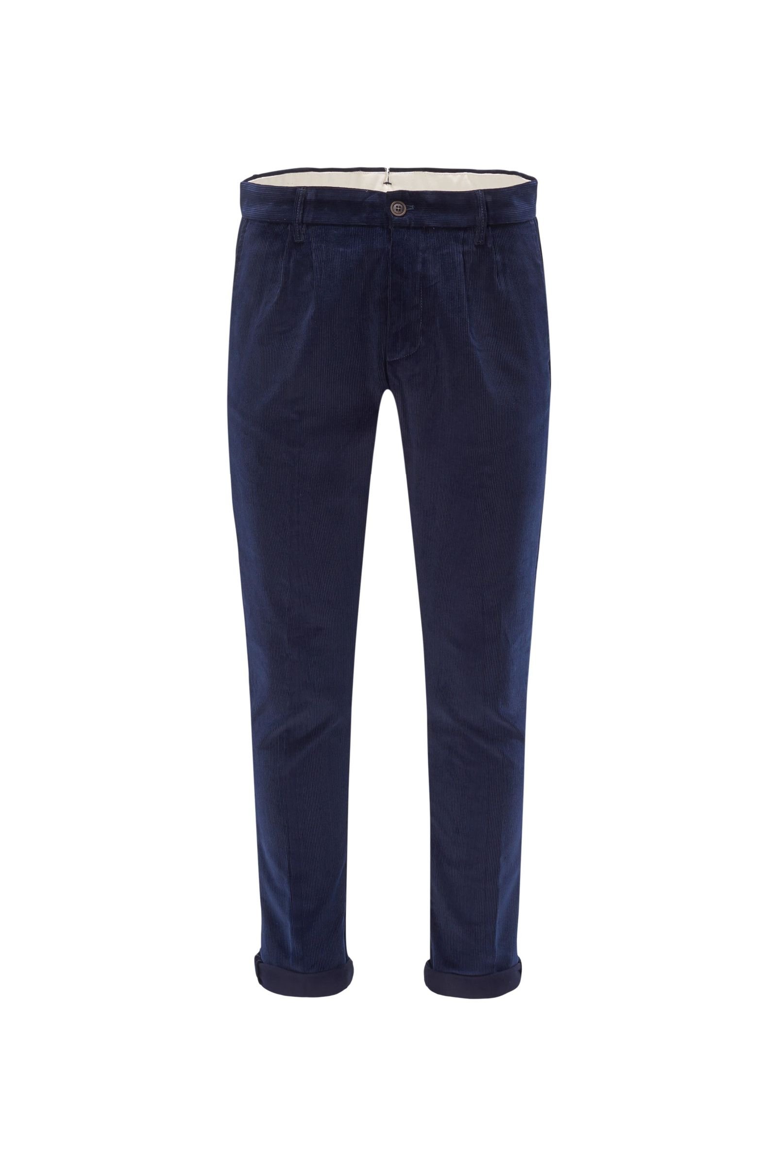 Corduroy trousers 'Pences AMF 17/32-45' navy