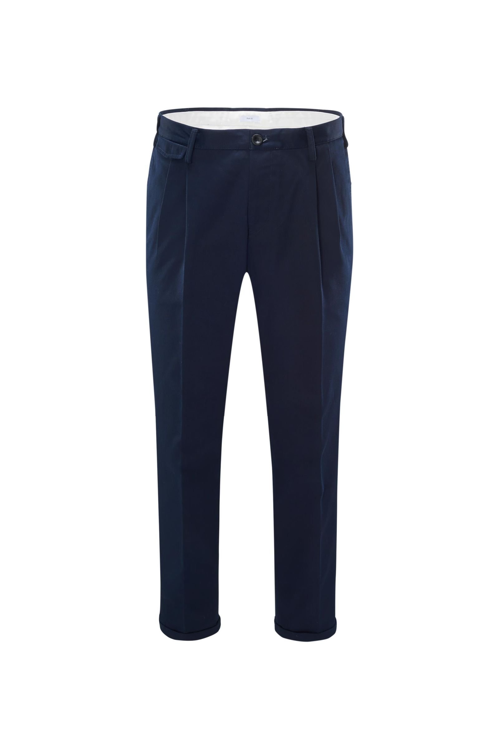 Cotton trousers 'Style 02' navy