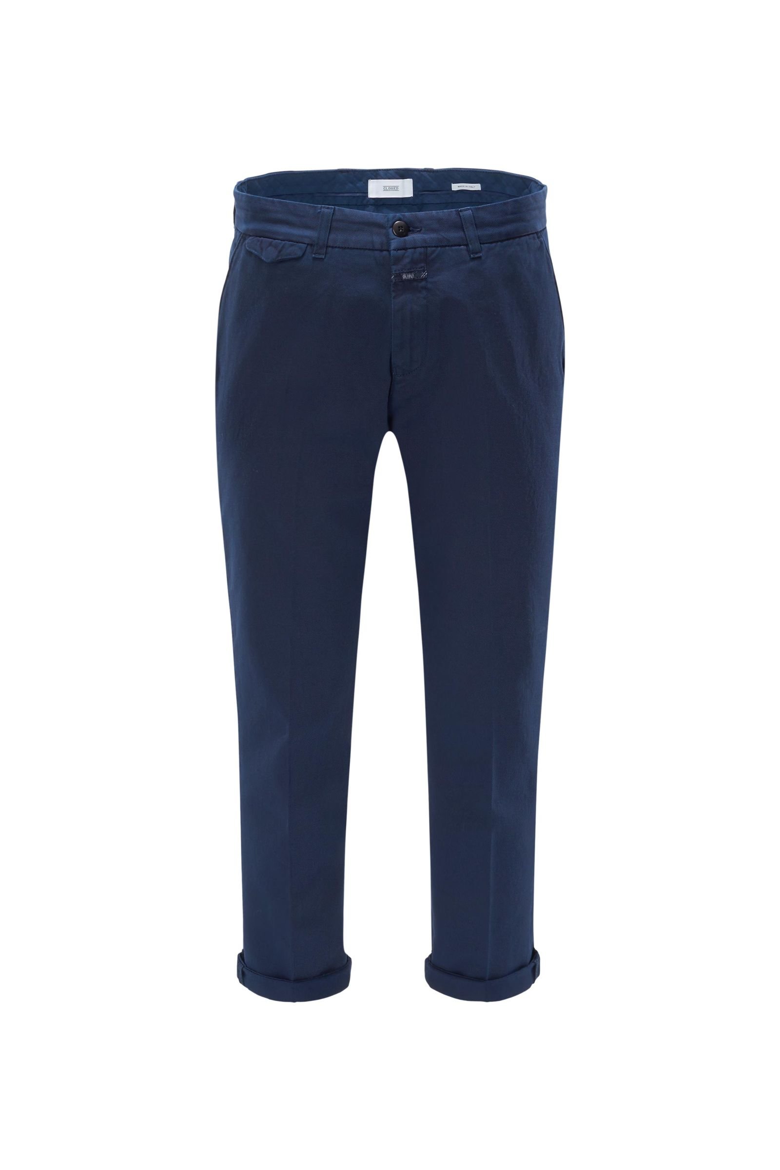 Chino 'Atelier Cropped' navy