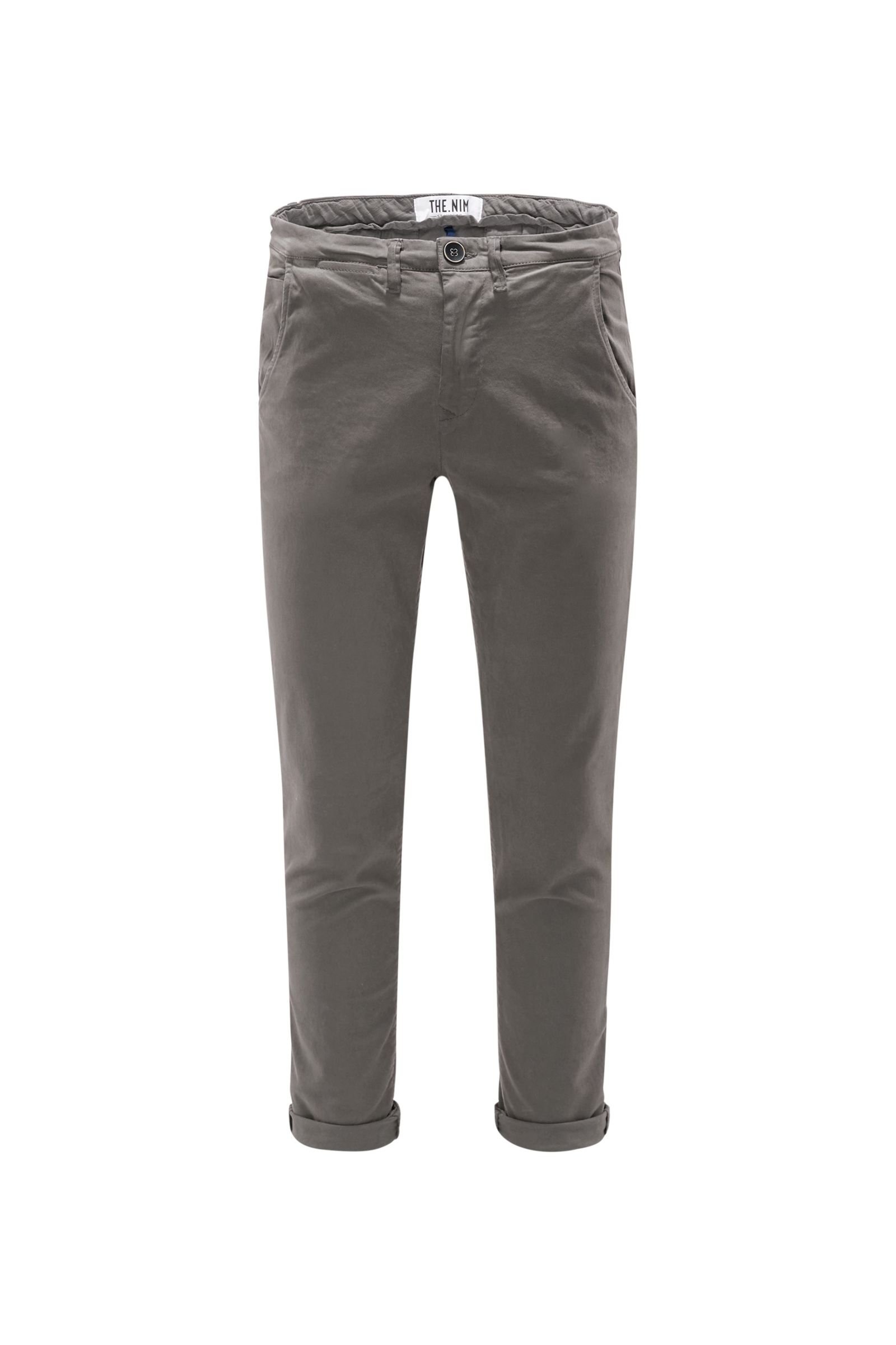 Cotton trousers dark grey