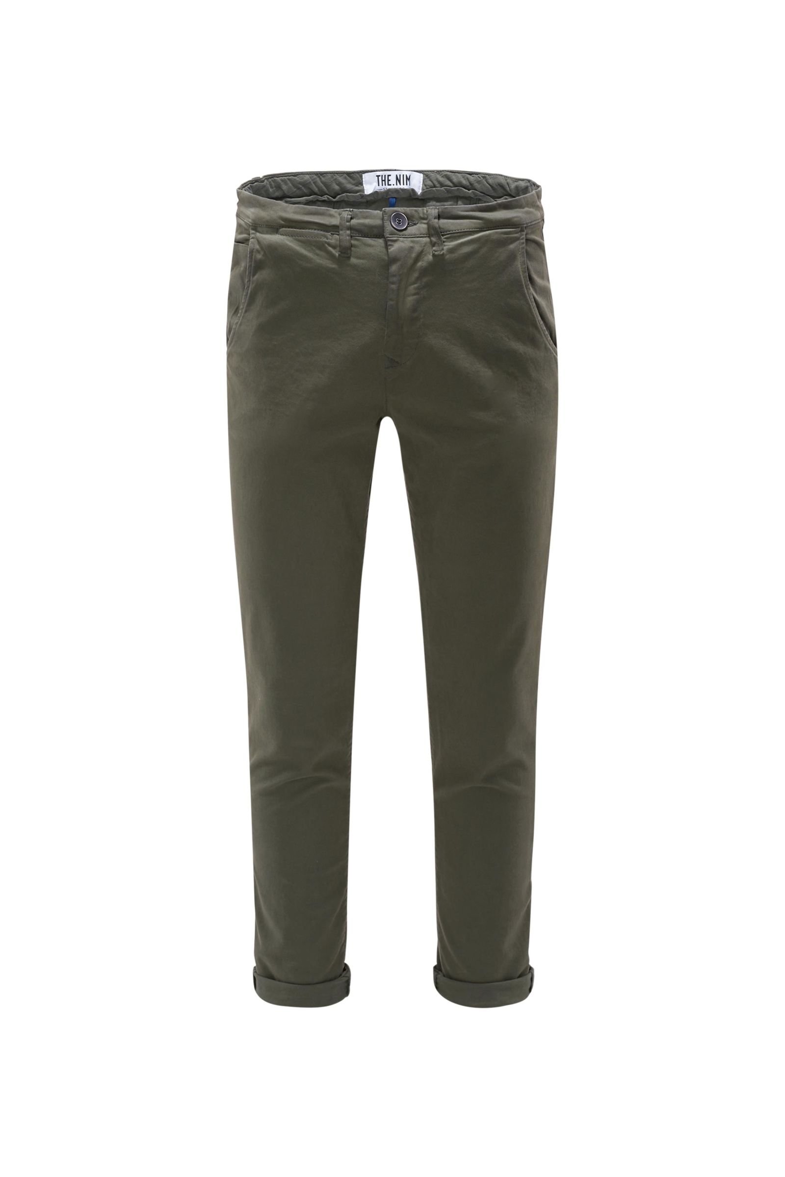 Cotton trousers olive