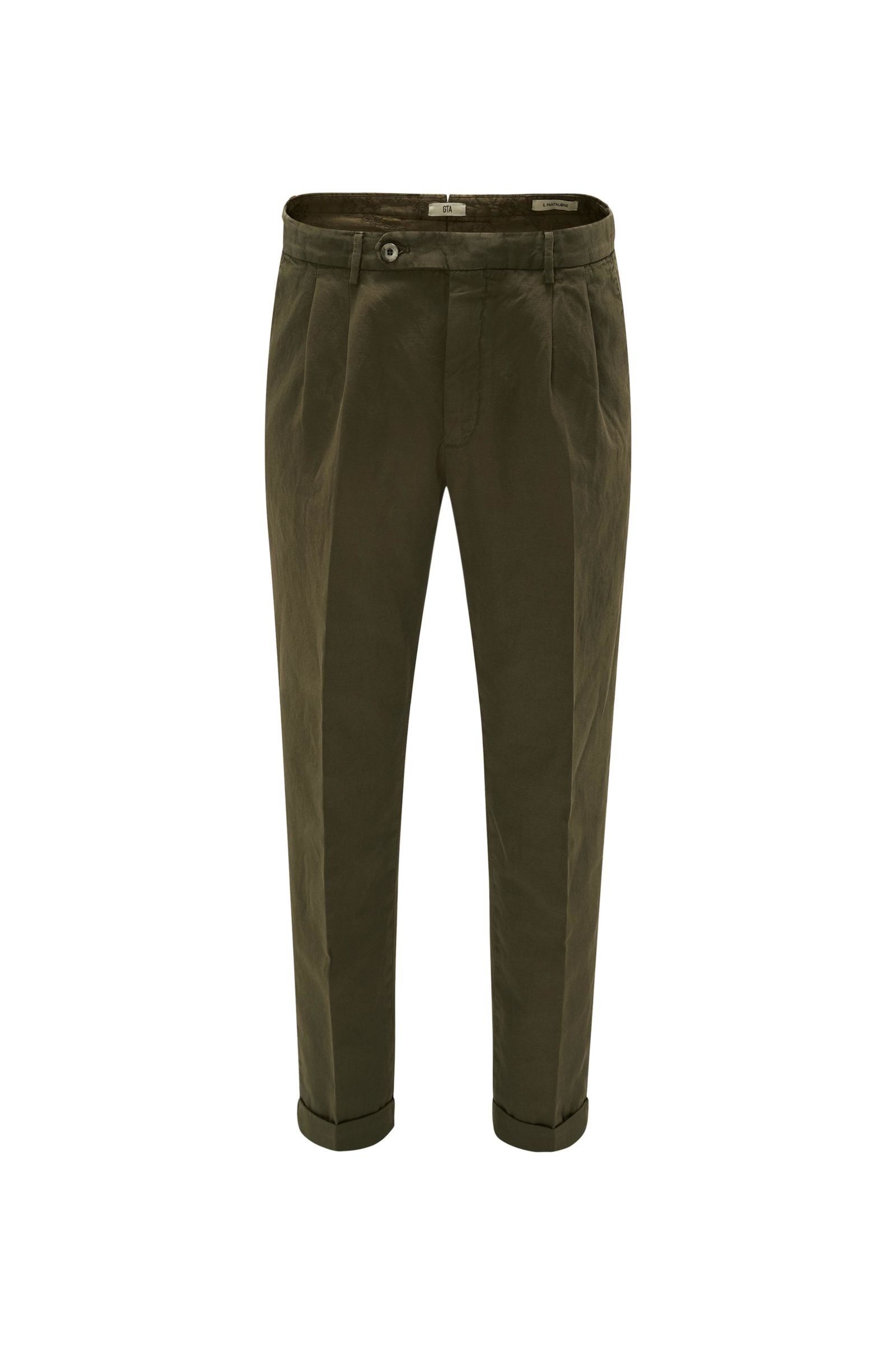 Chinos 'Luca' olive
