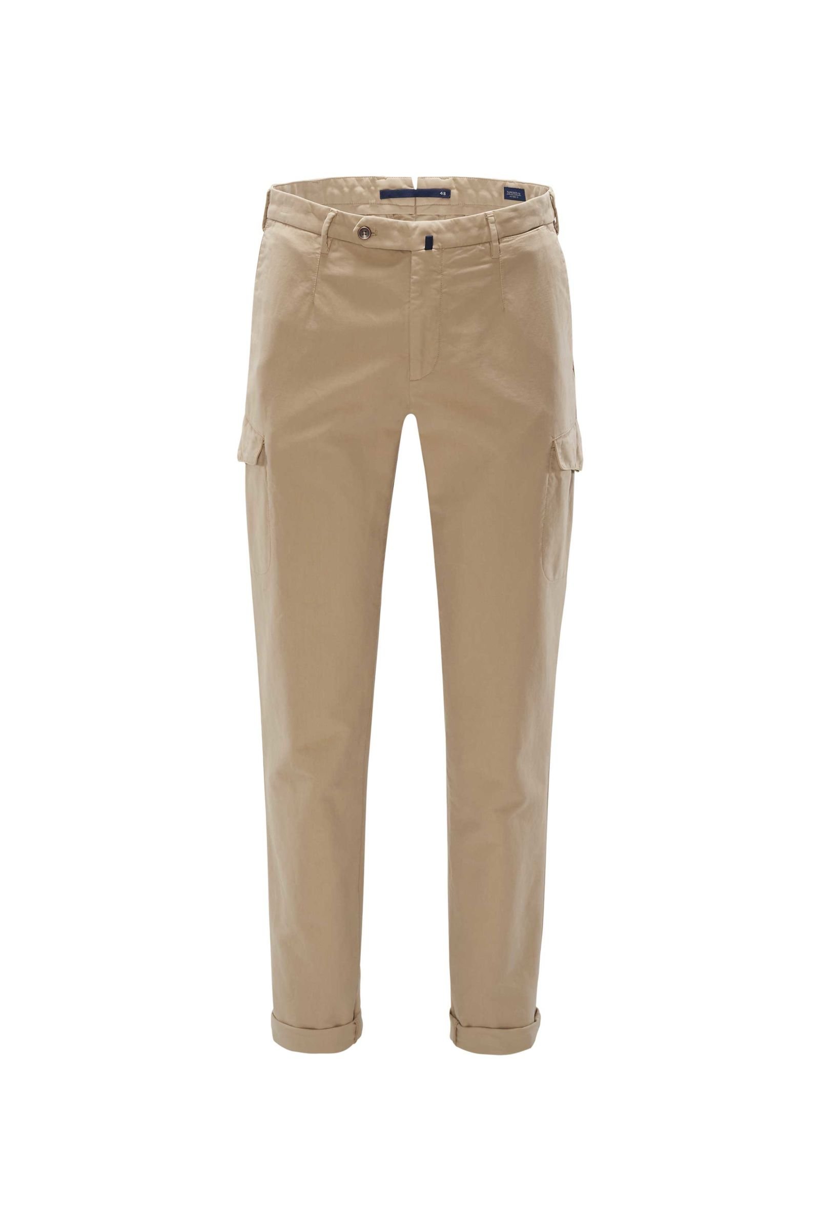 Cargo trousers 'Tapered Fit' beige