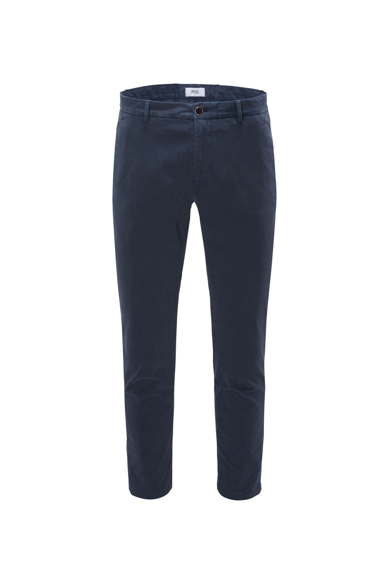 Cotton trousers 'Jungle Shaped Fit' navy