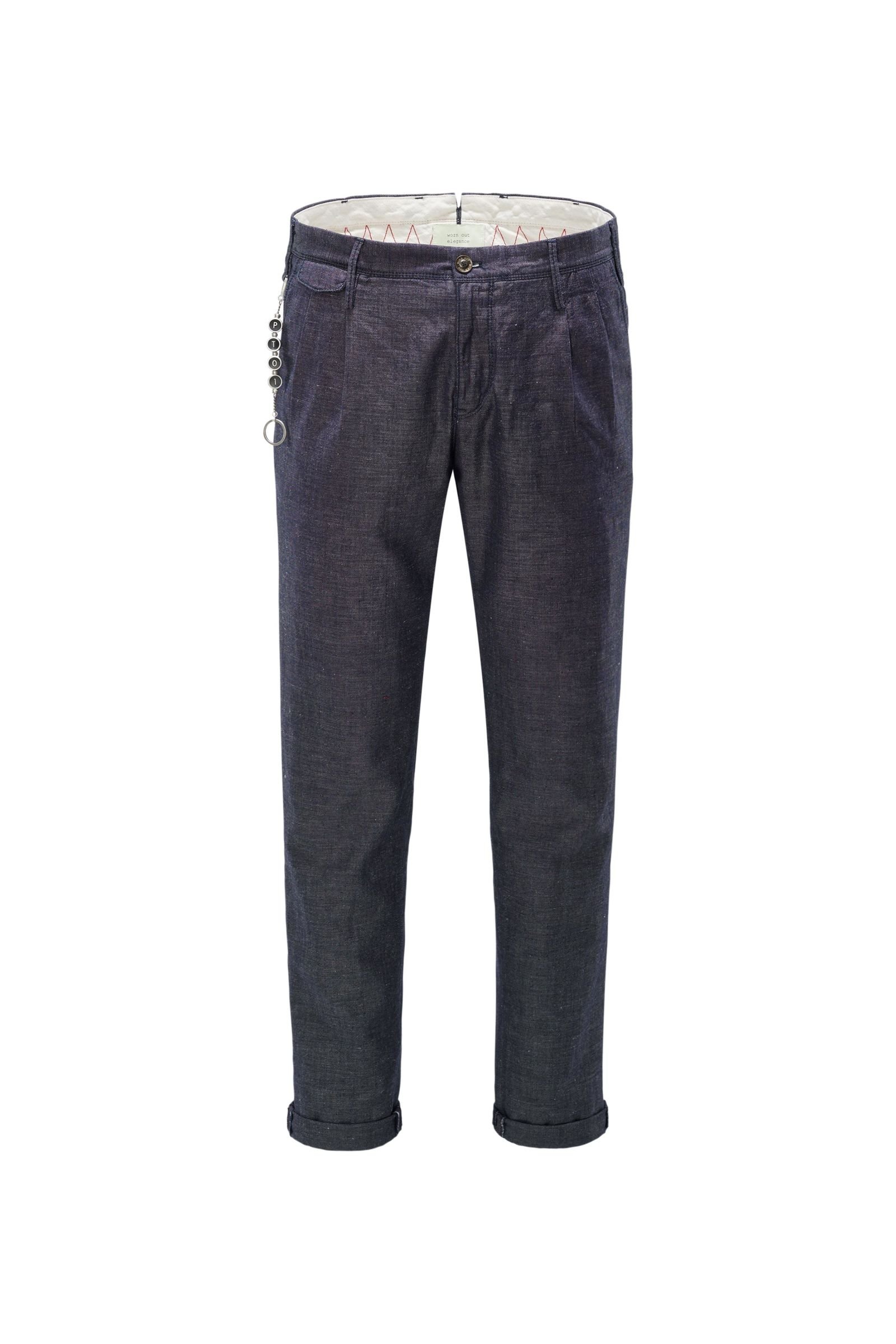 Trousers 'Arial Worn out Elegance' navy