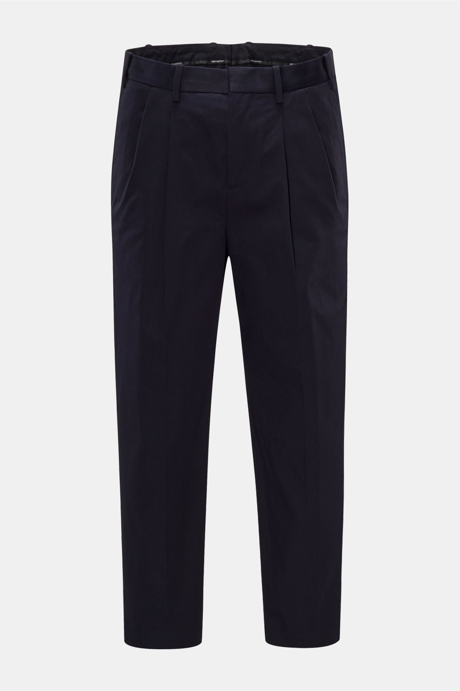 Cotton trousers navy