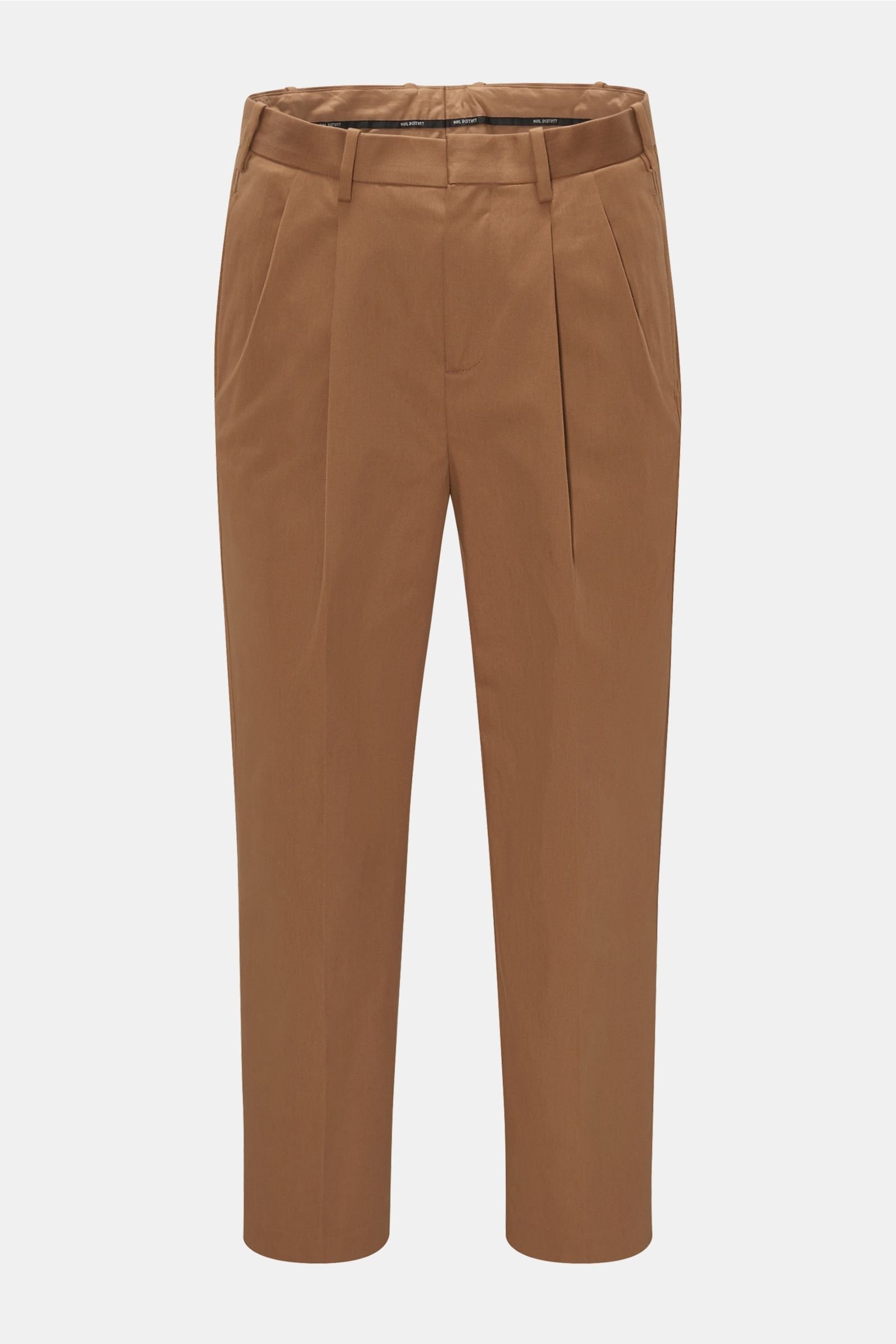 Cotton trousers brown
