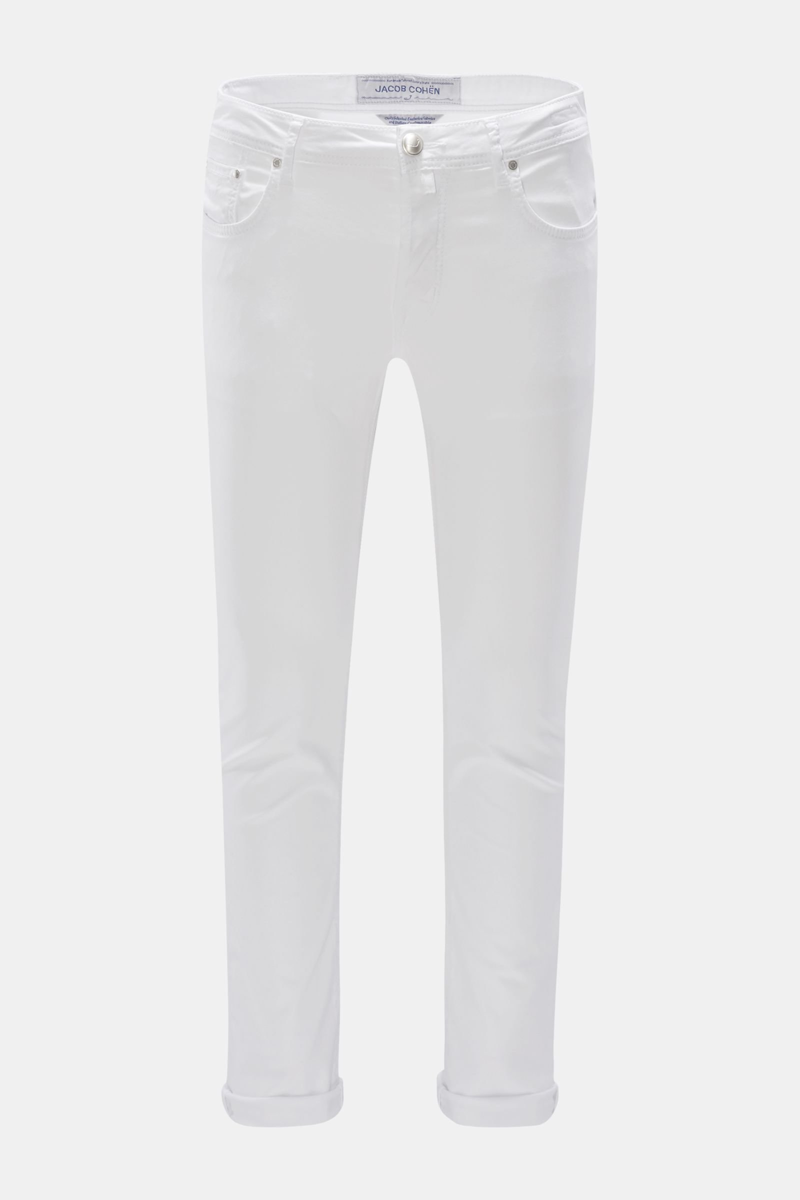 Trousers 'J688 Comfort Slim Fit' white