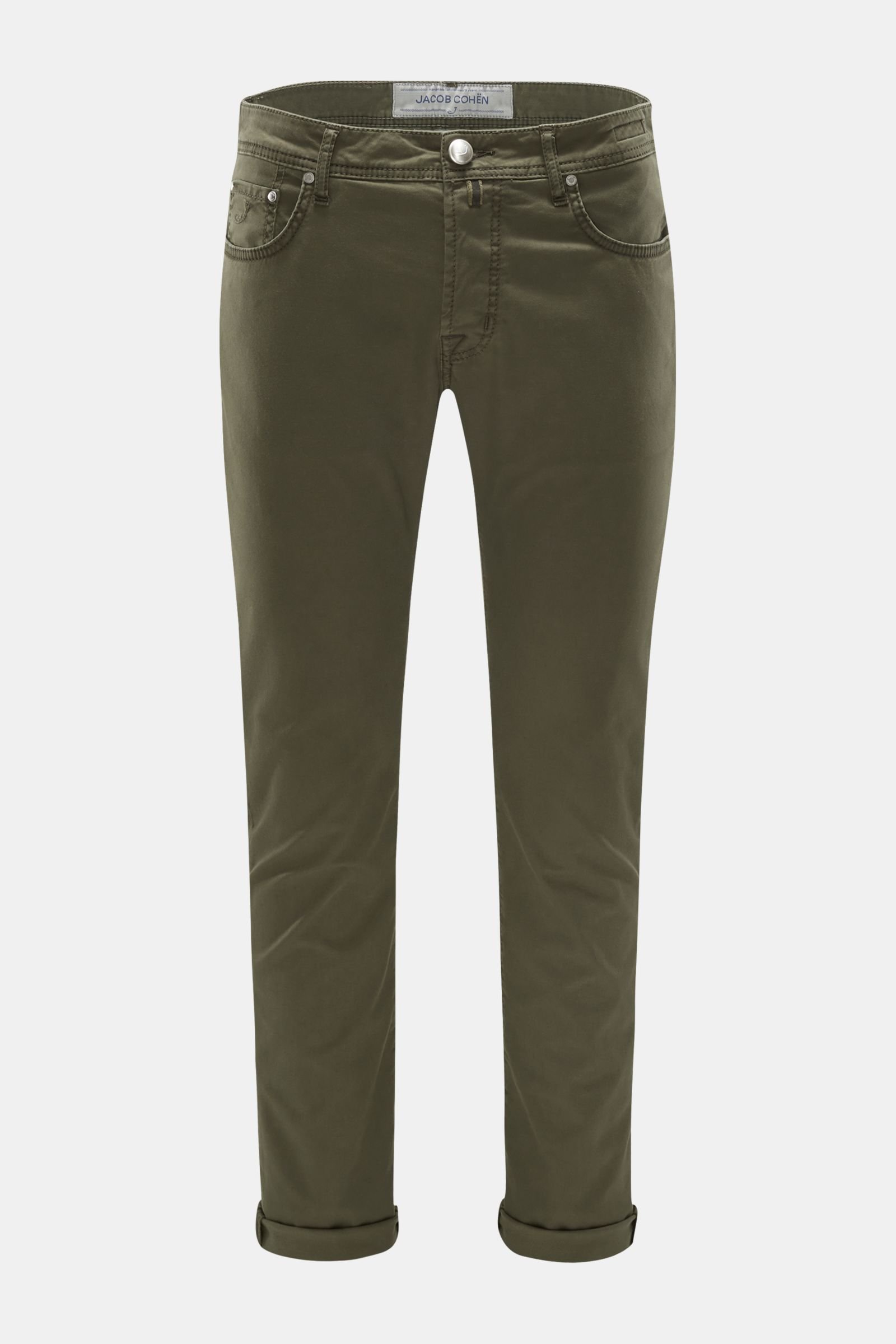Trousers 'J688 Comfort Slim Fit' olive