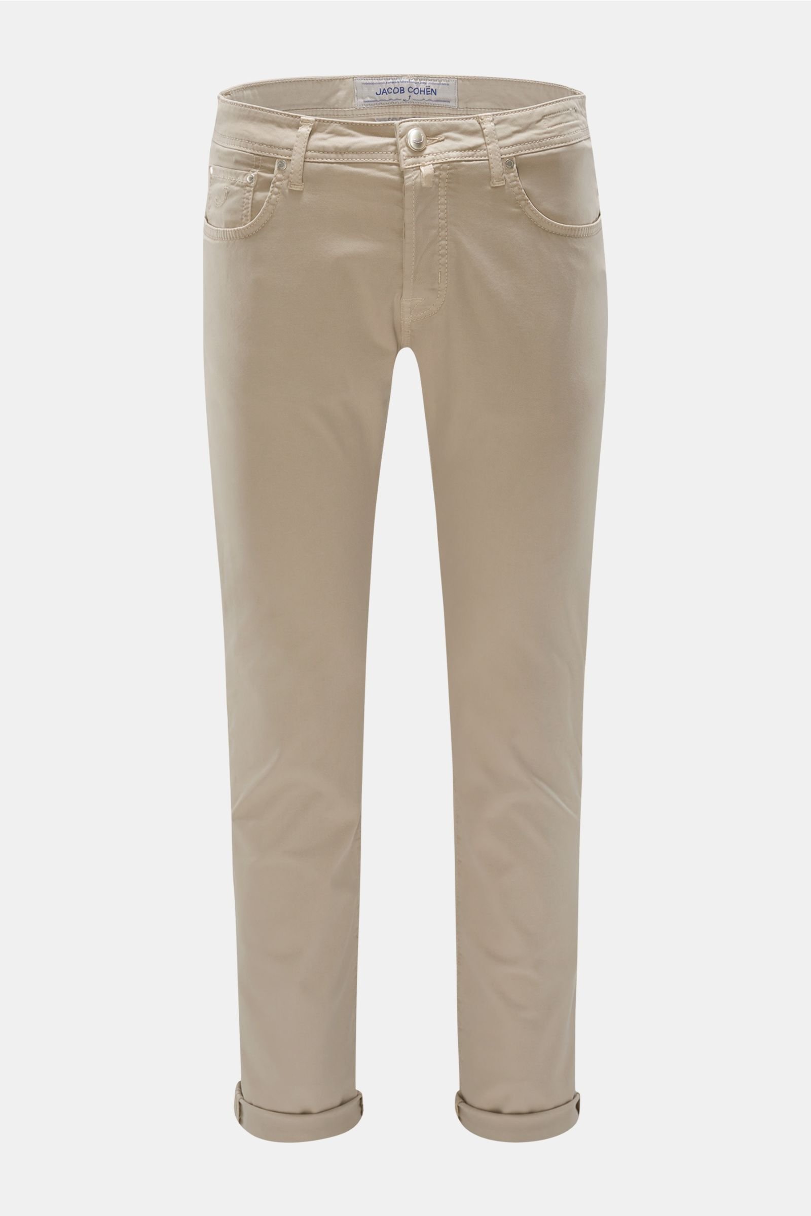 Trousers 'J688 Comfort Slim Fit' beige
