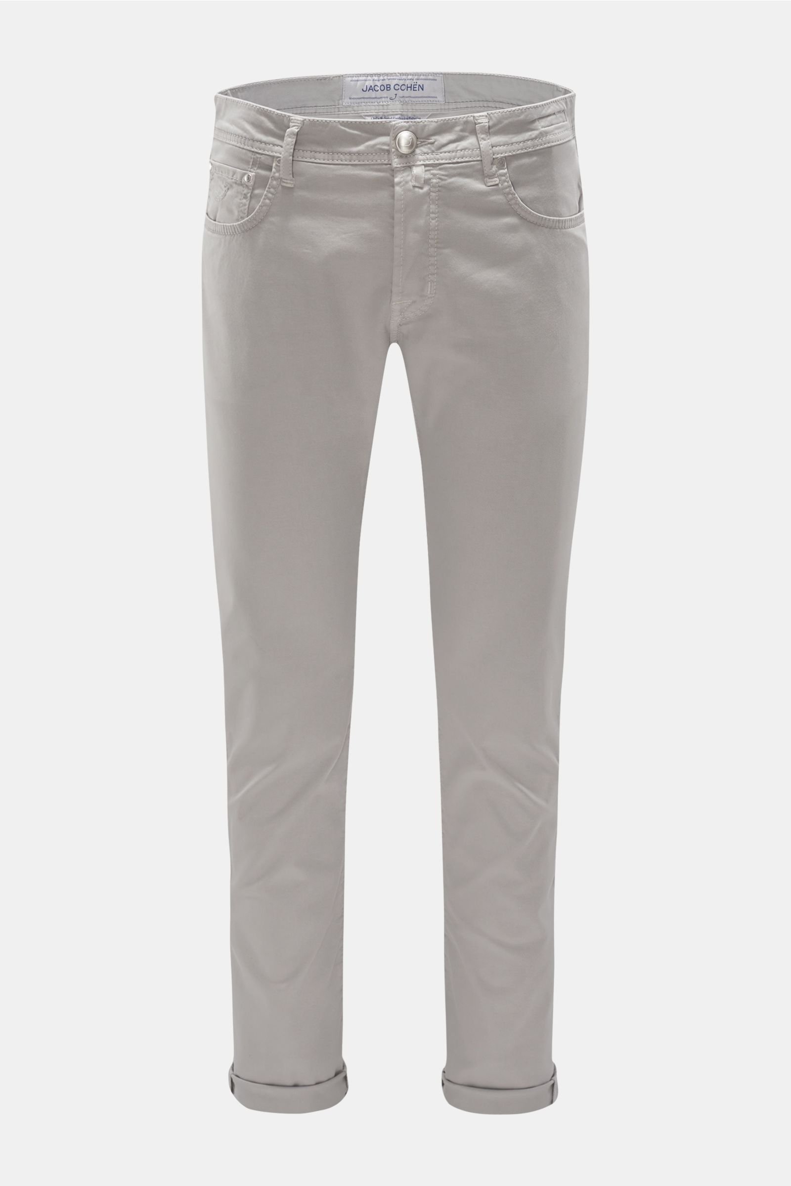 Trousers 'J688 Comfort Slim Fit' light grey