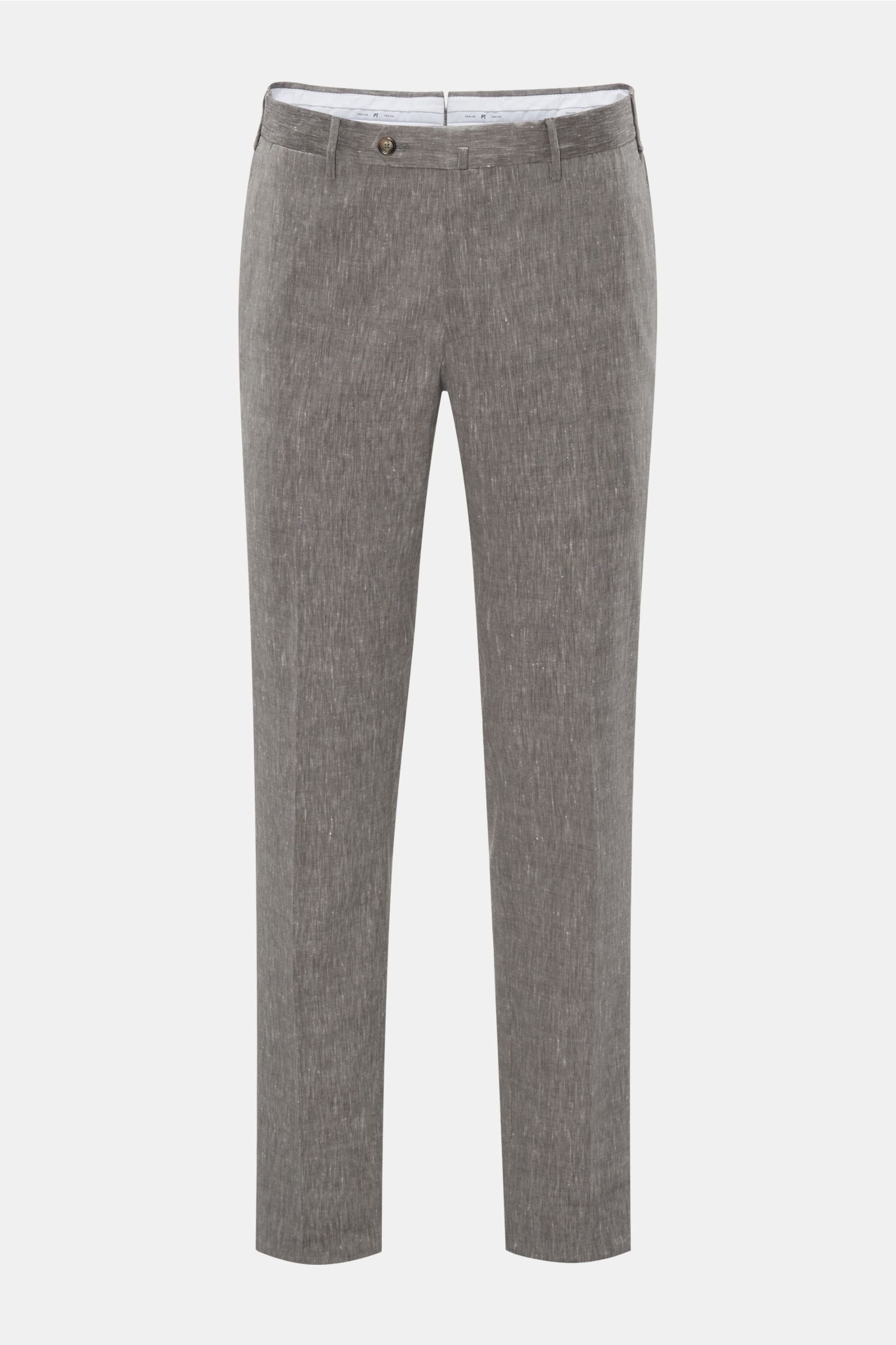 Trousers 'Slim Fit' grey