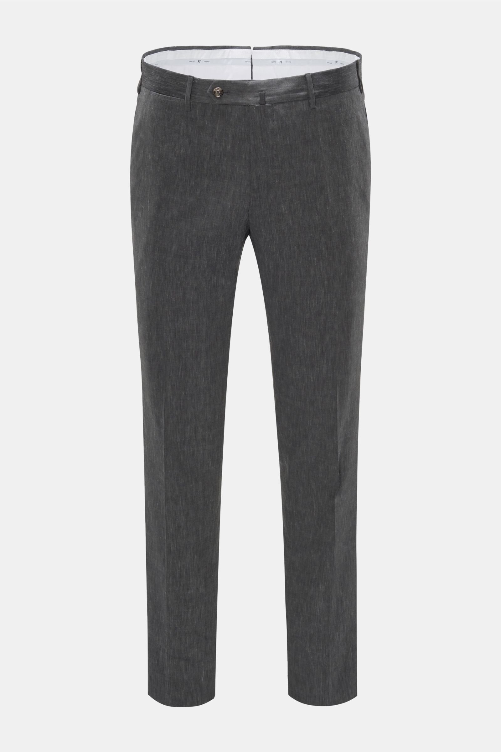 Trousers 'Slim Fit' dark grey