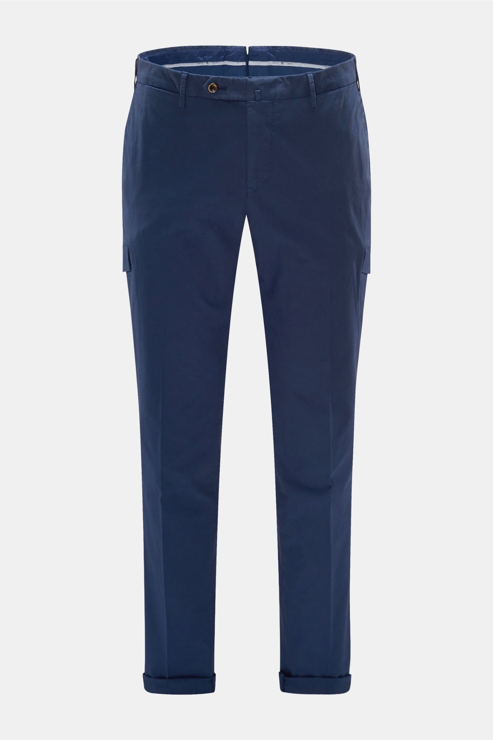 Cargo trousers 'Slim Fit' dark blue