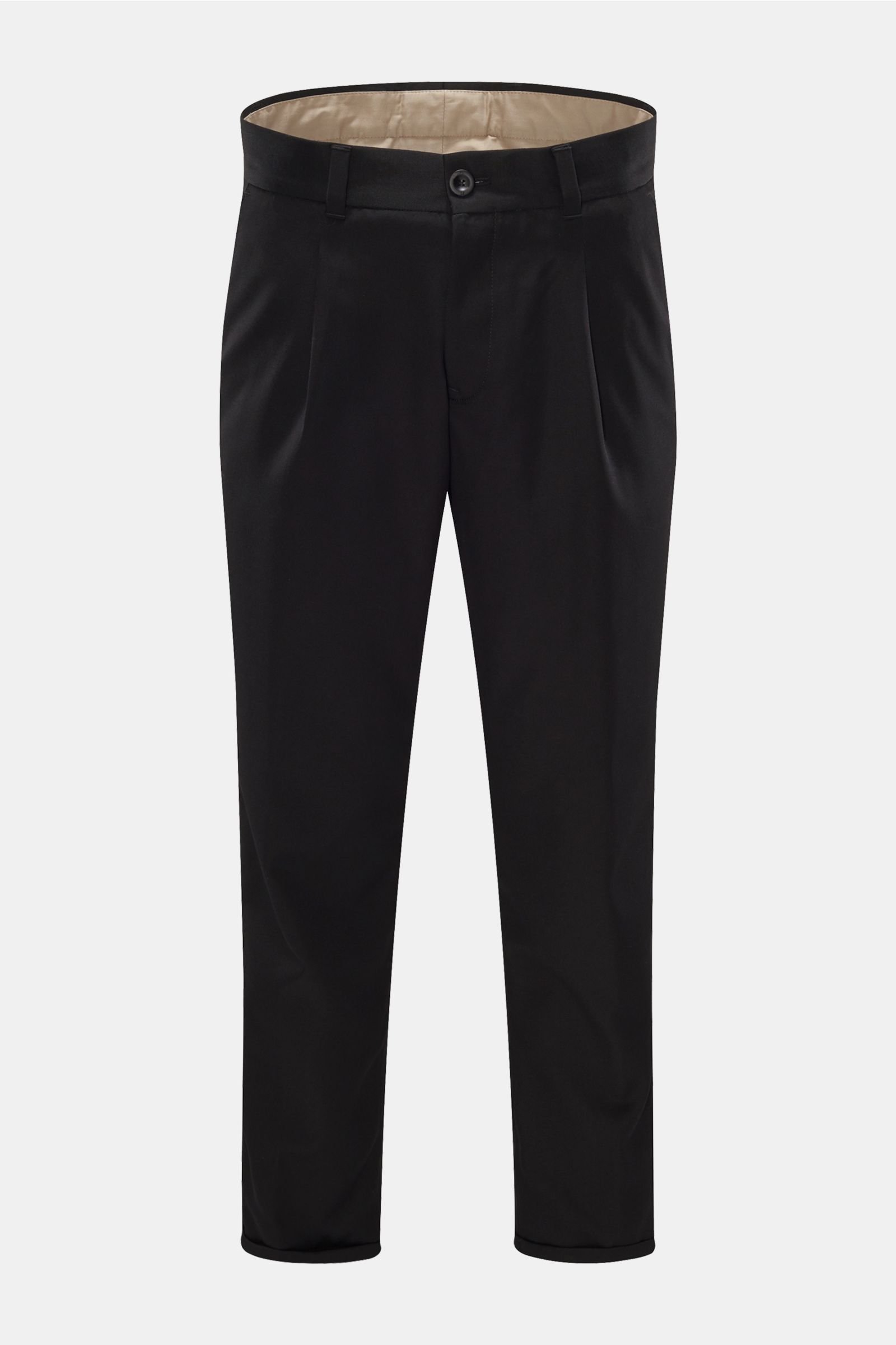 Wool trousers 'Cinque' black
