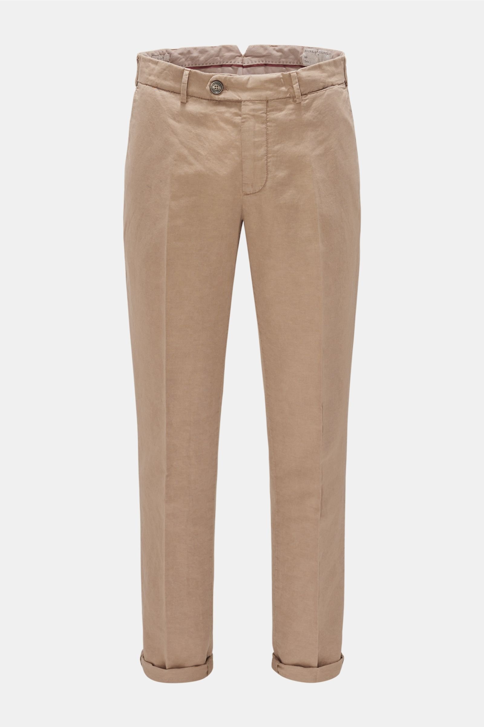 Trousers 'Italian Fit' light brown