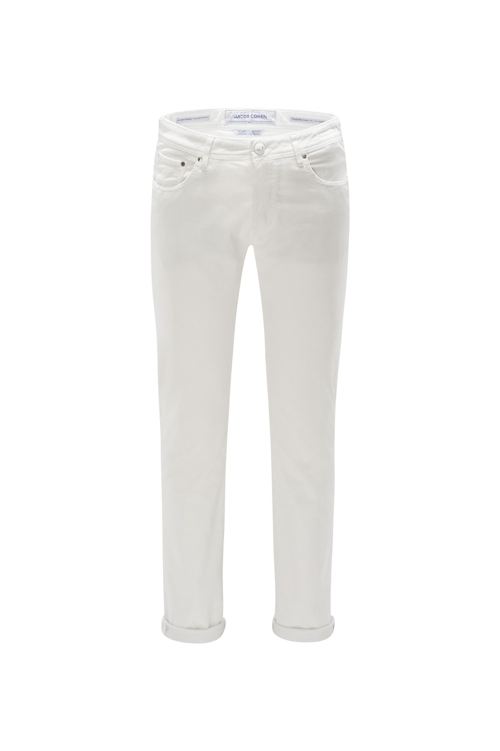 Corduroy trousers ‘J688 Comfort Slim Fit’ white