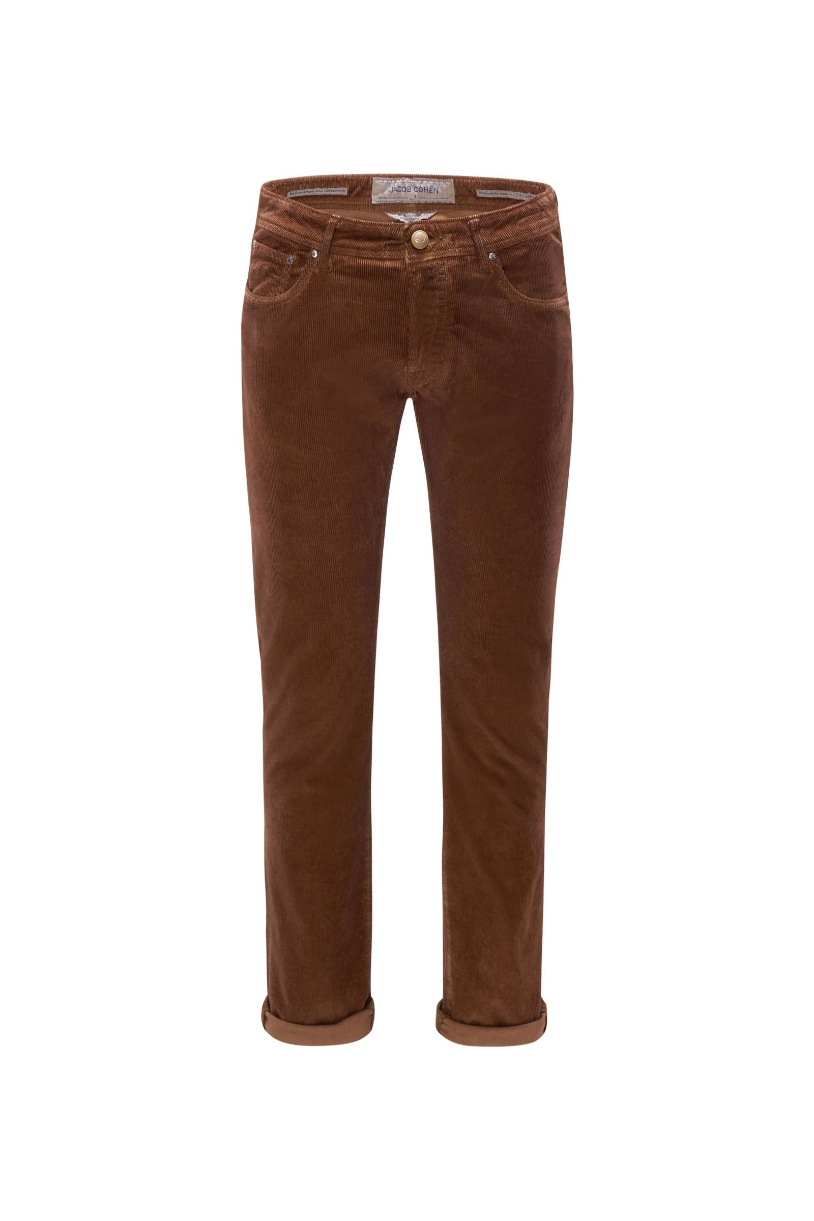 Corduroy trousers ‘J688 Comfort Slim Fit’ brown