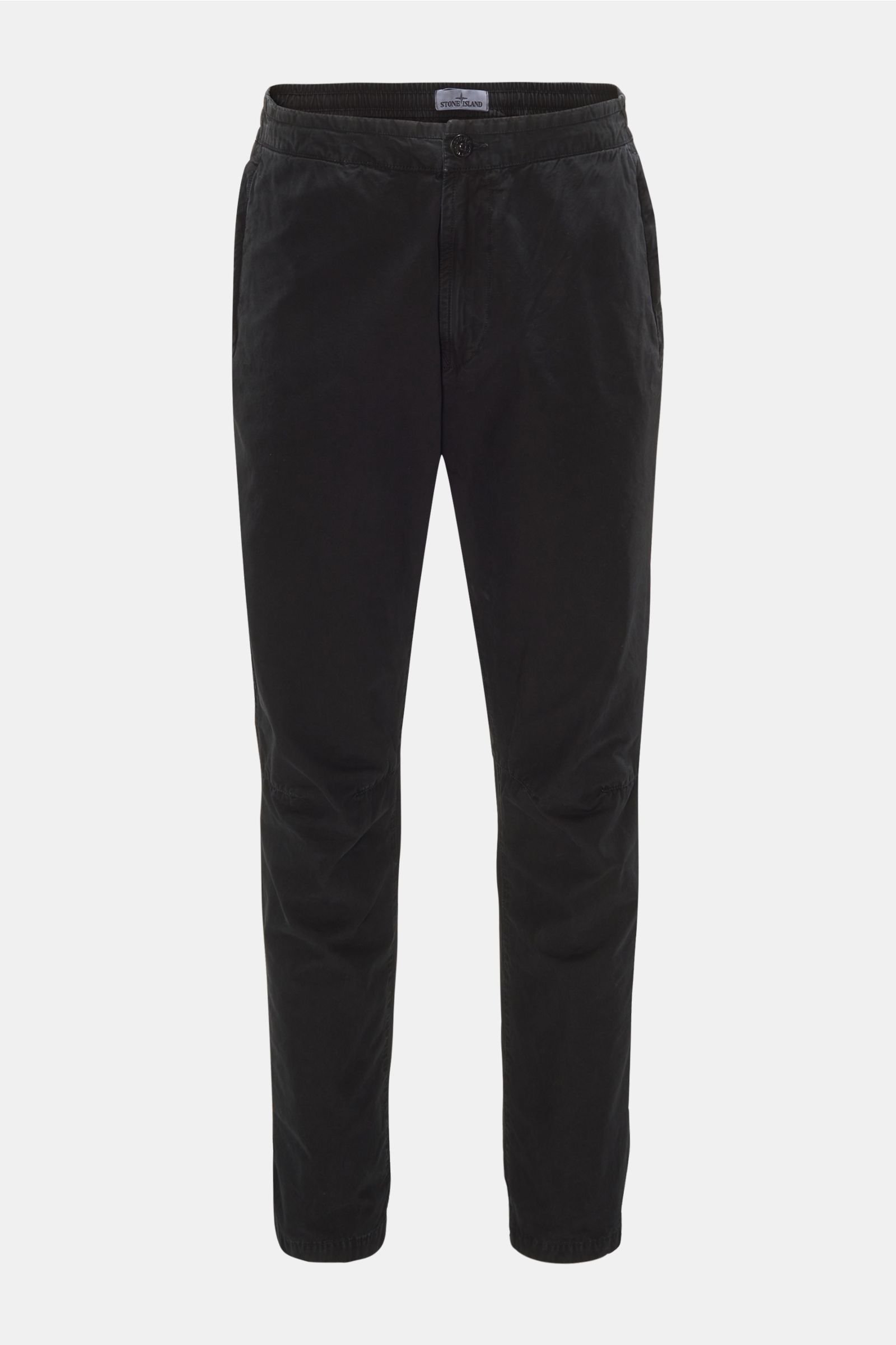 Cotton jogger pants black