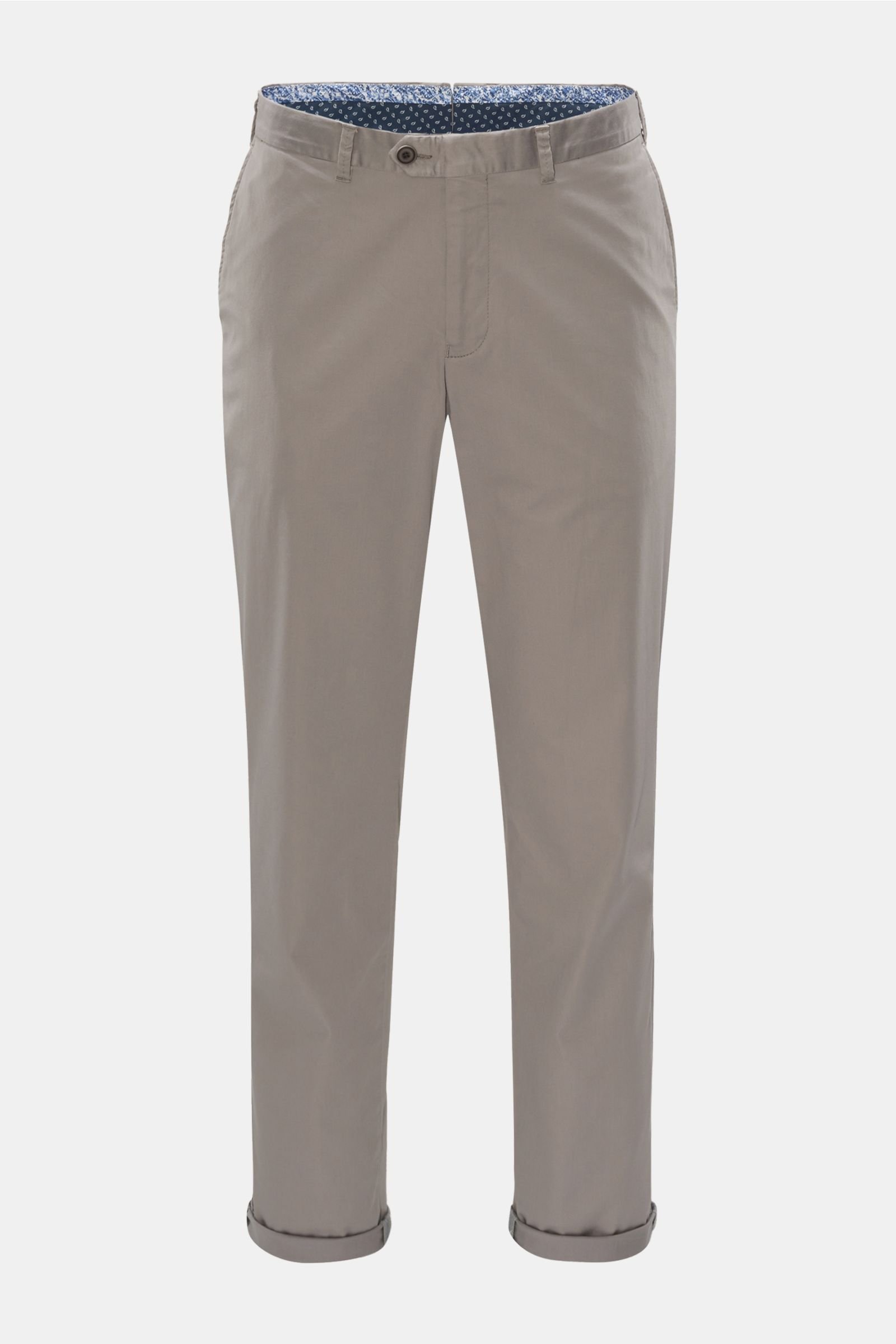 Cotton trousers 'Jasper' light grey