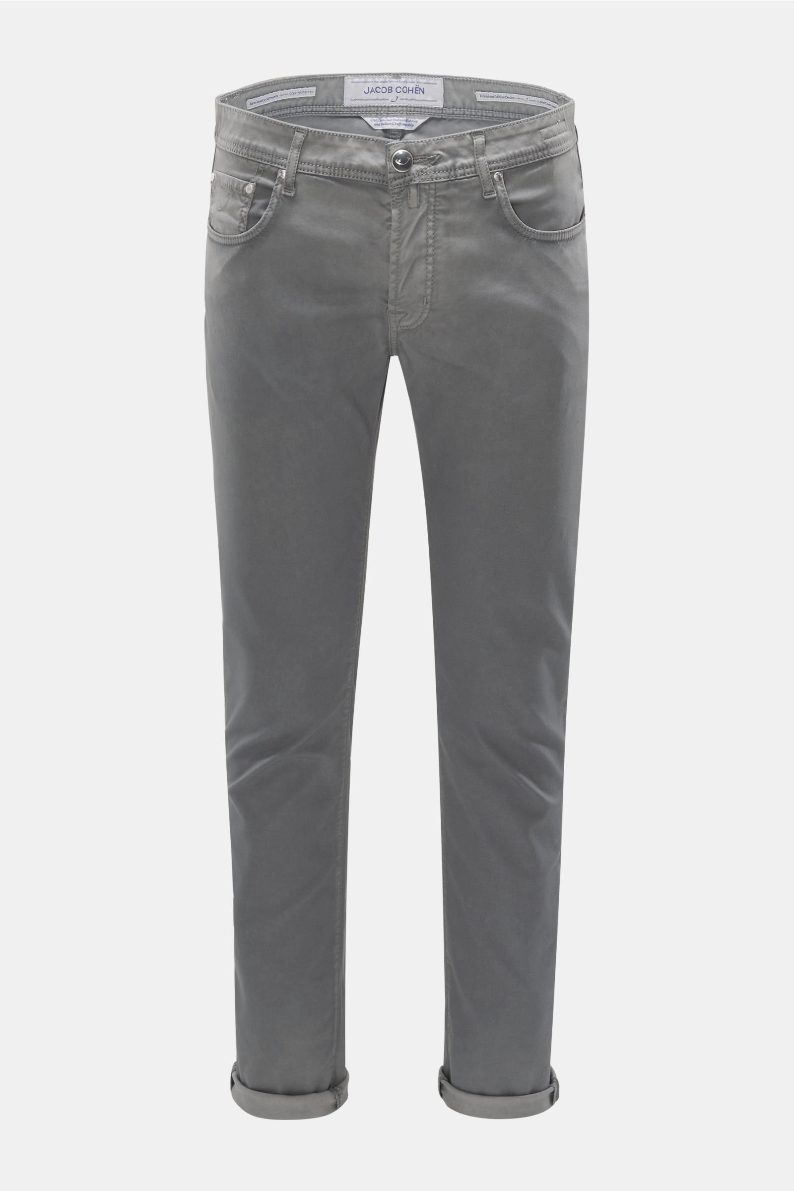 Trousers 'J688 Comfort Slim Fit' grey