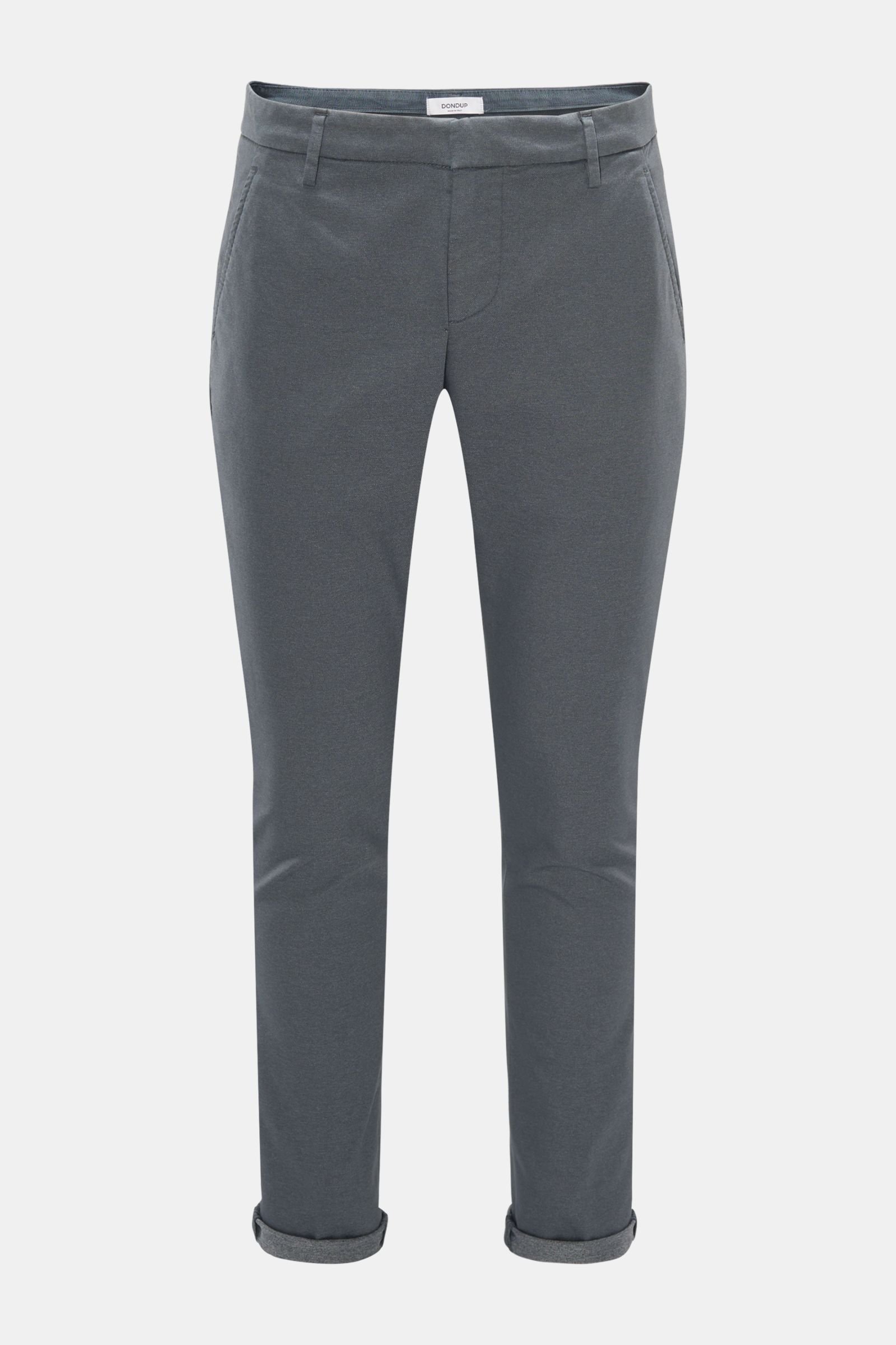 Trousers grey-blue