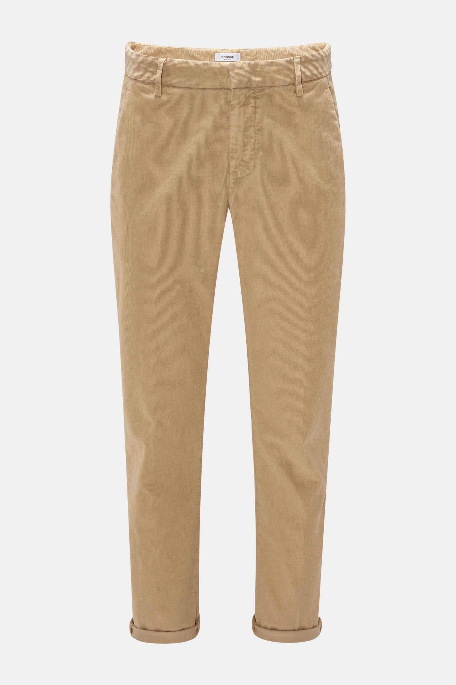 Corduroy trousers beige