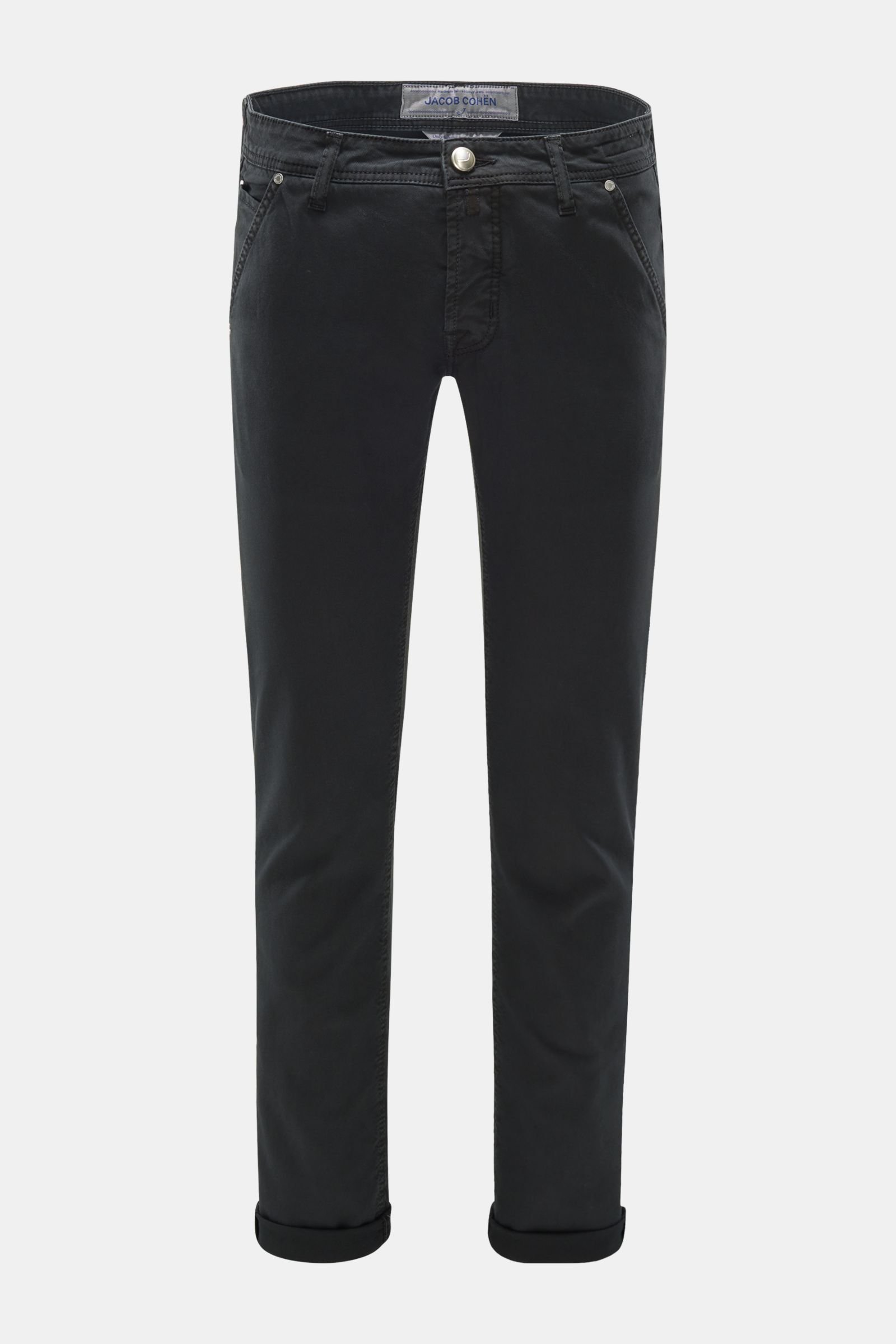 Cotton trousers 'J613 Comfort Slim Fit' anthracite