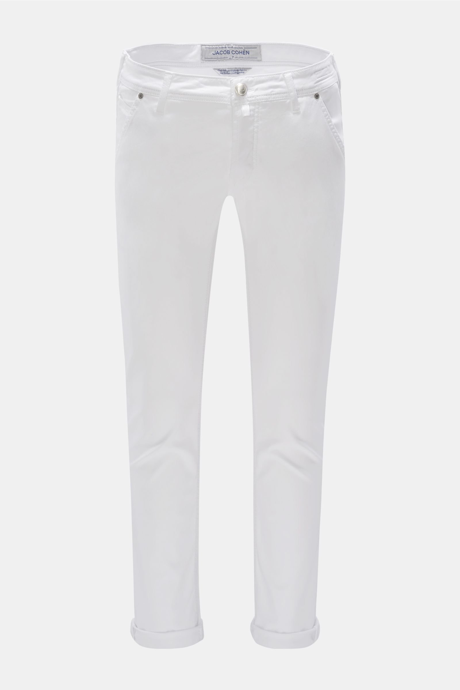 Trousers 'J613 Comfort Slim Fit' white