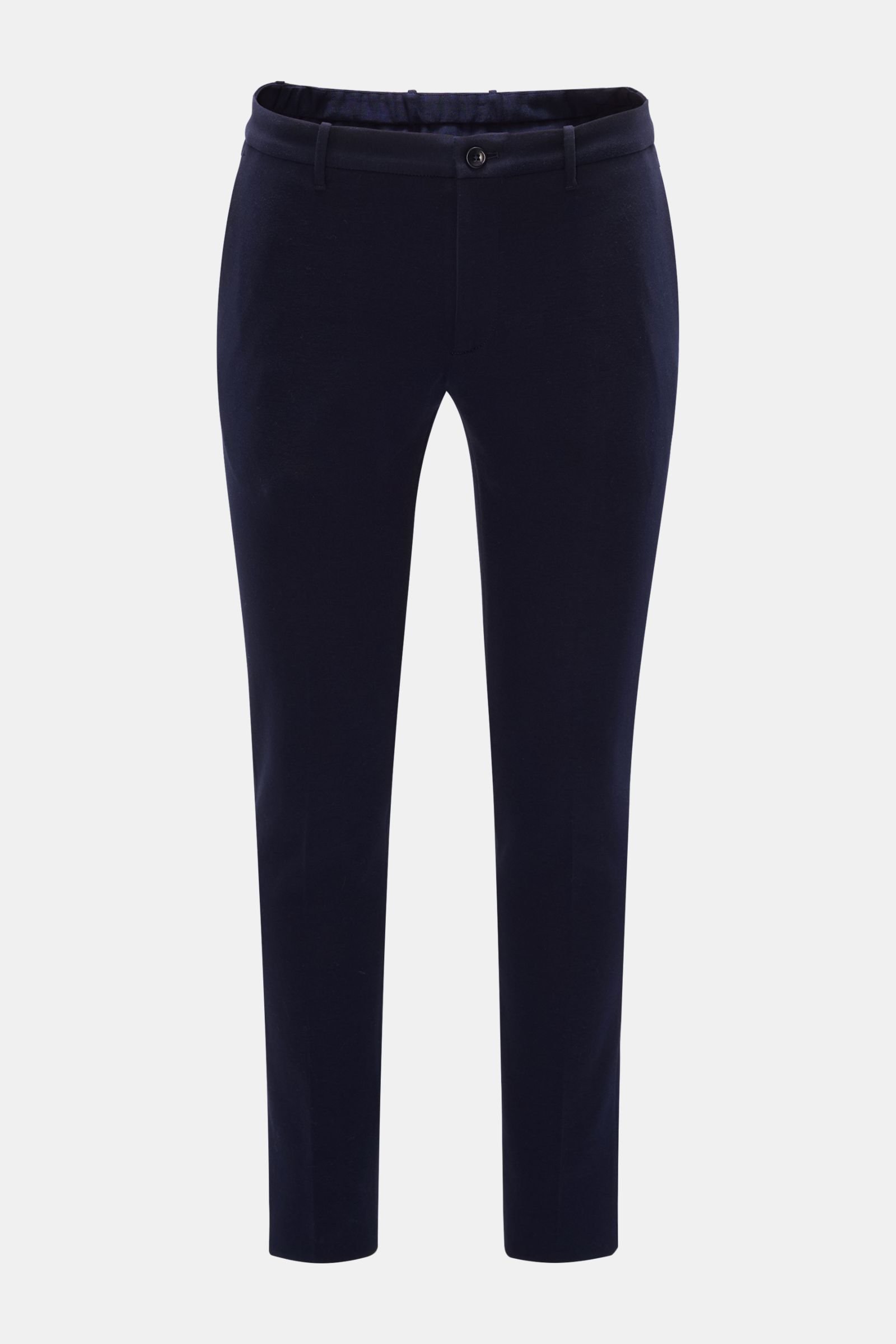 Jersey trousers 'Slim Fit' navy
