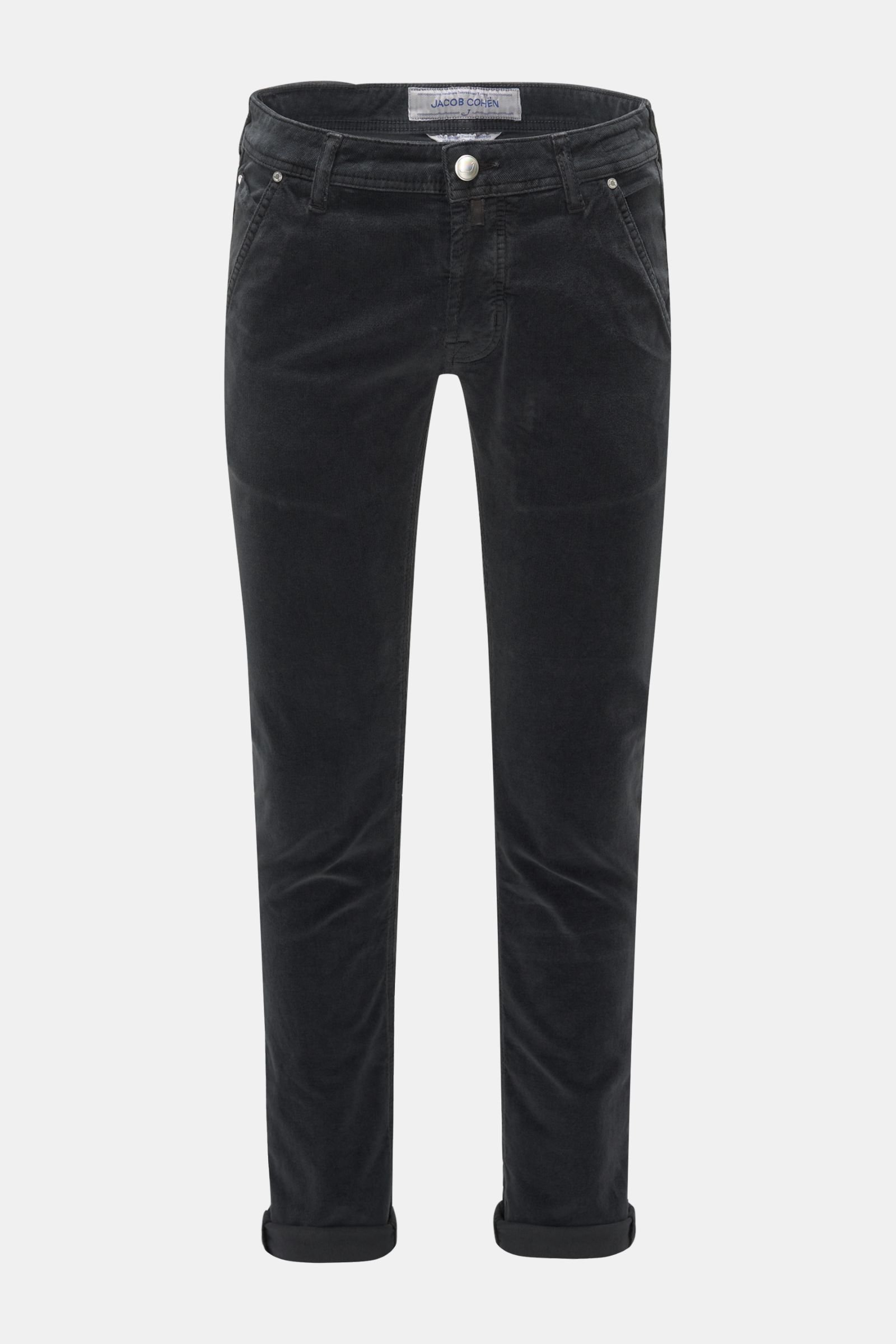 Corduroy trousers 'J613 Comfort Slim Fit' anthracite