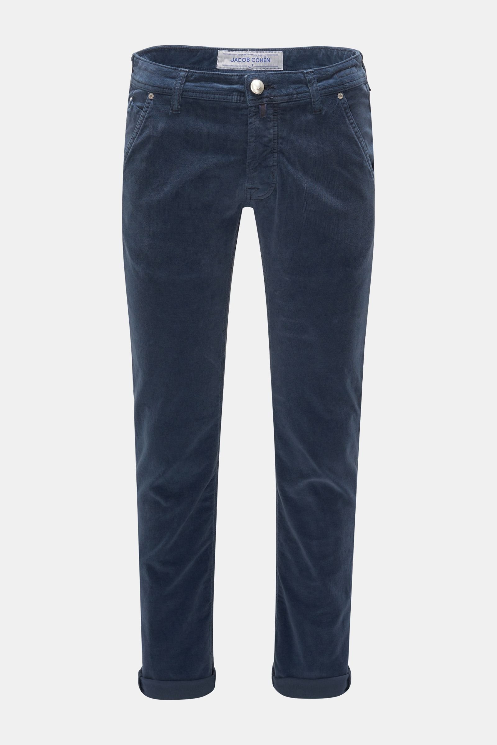 Corduroy trousers 'J613 Comfort Slim Fit' navy