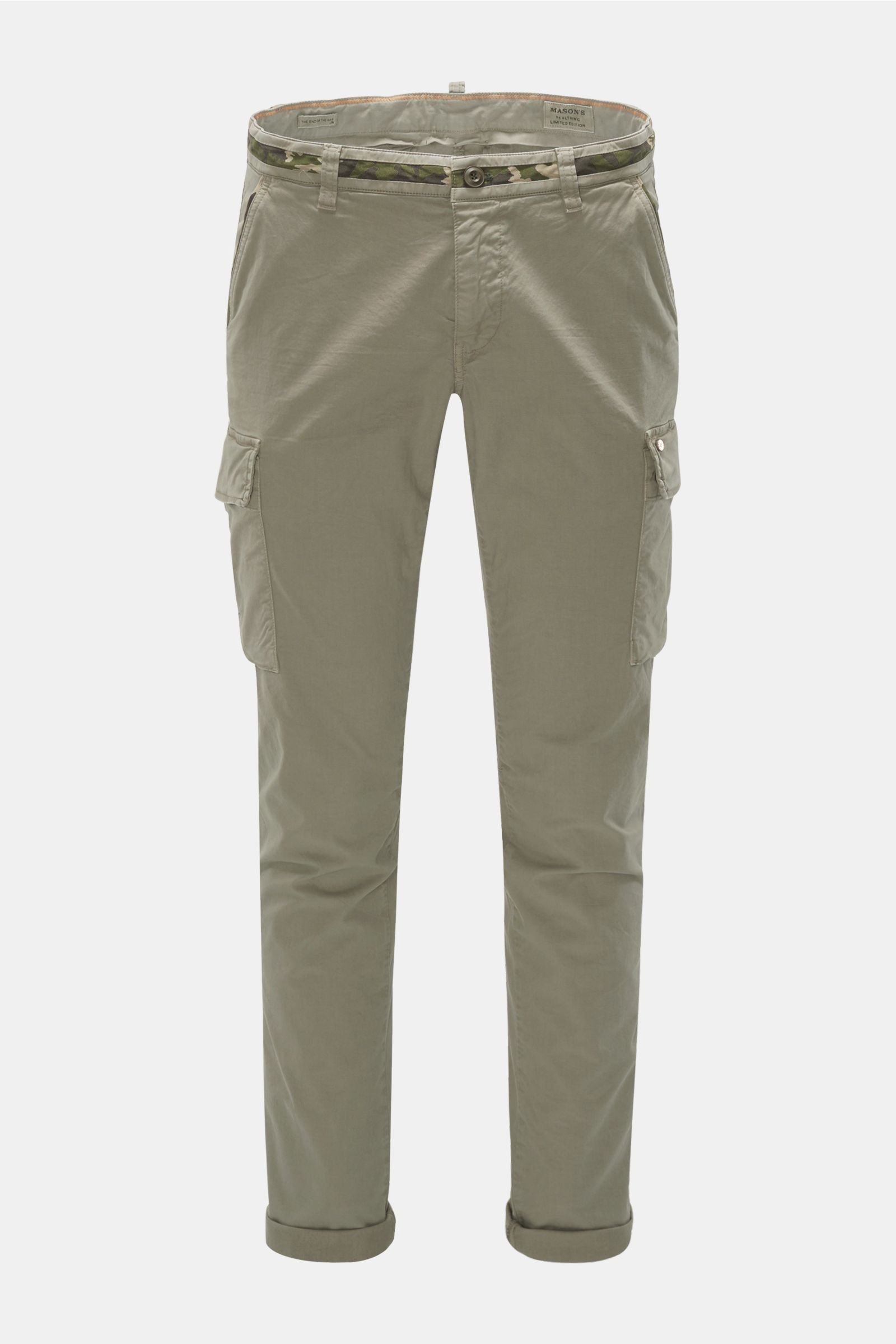 Cargo trousers 'Chile Camou' grey green