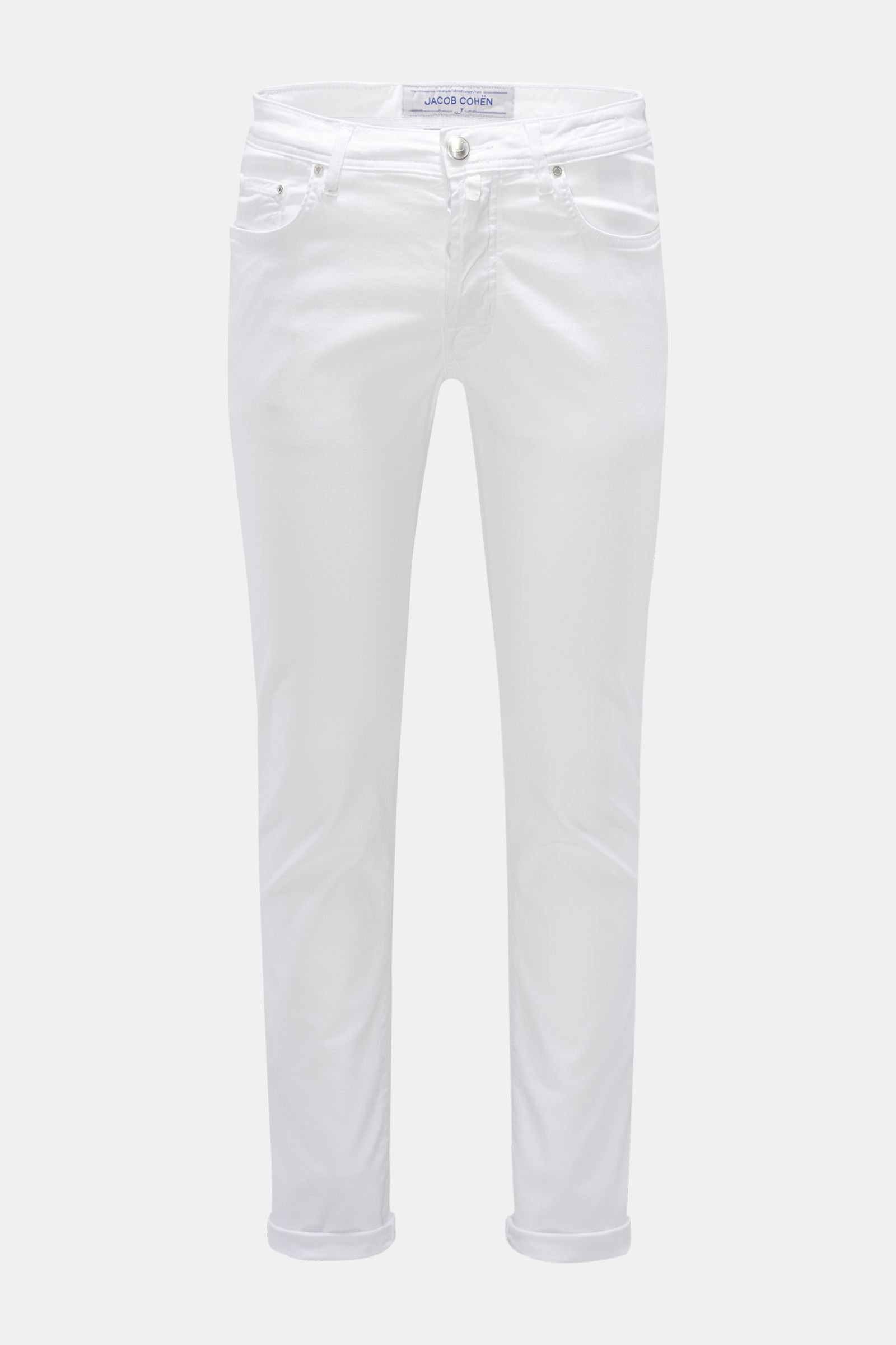 Trousers 'J688 Comfort Slim Fit' white