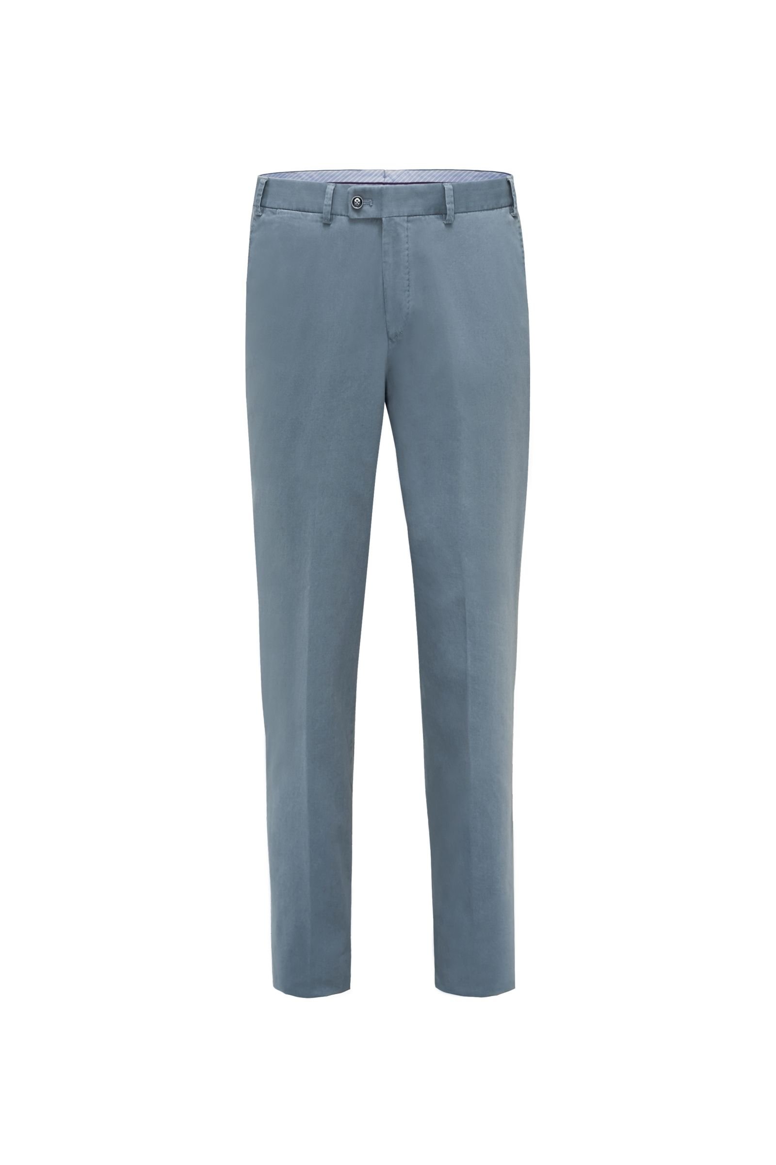 Cotton trousers 'Parma' smoky blue