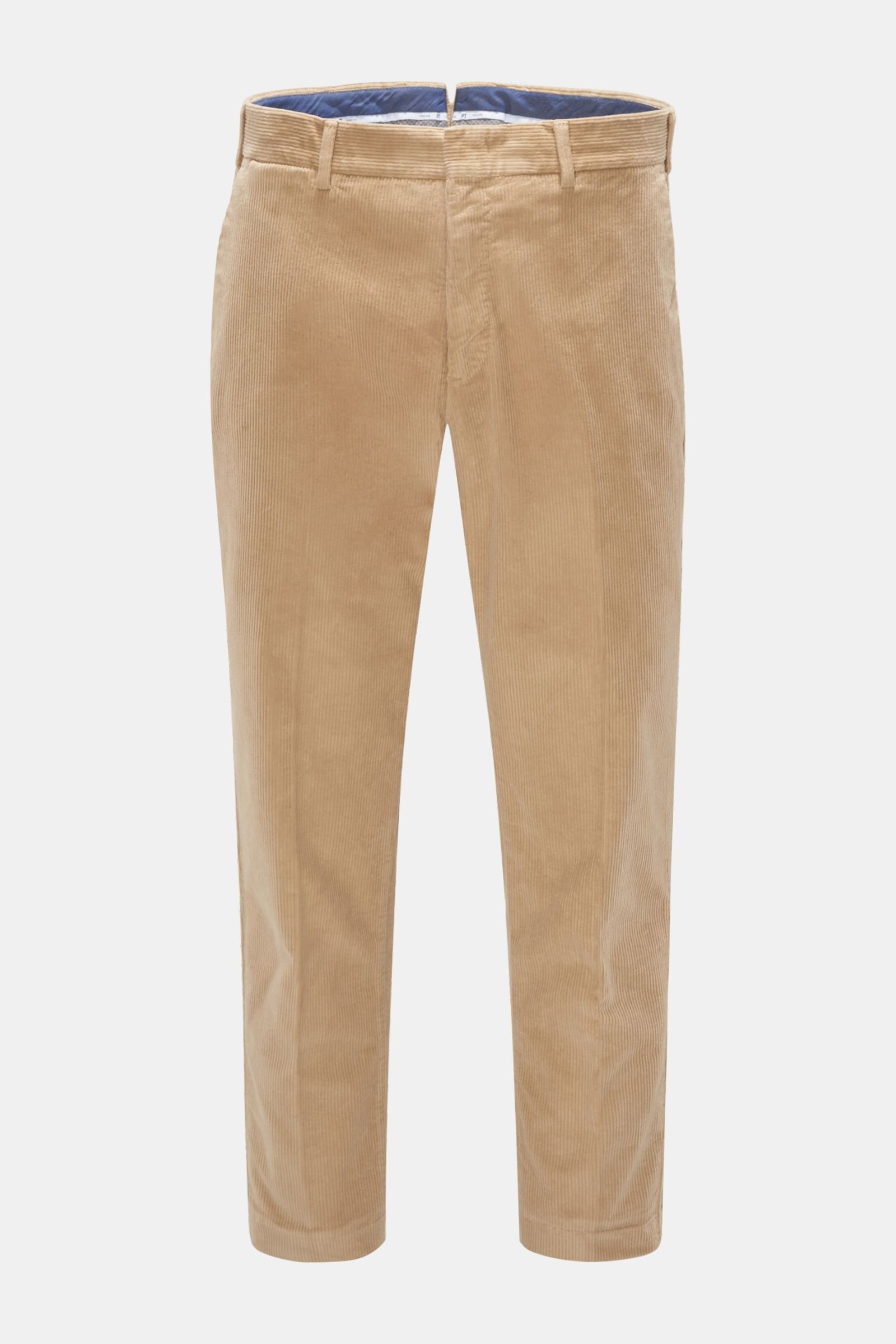 Corduroy trousers 'Rebel Fit' light brown