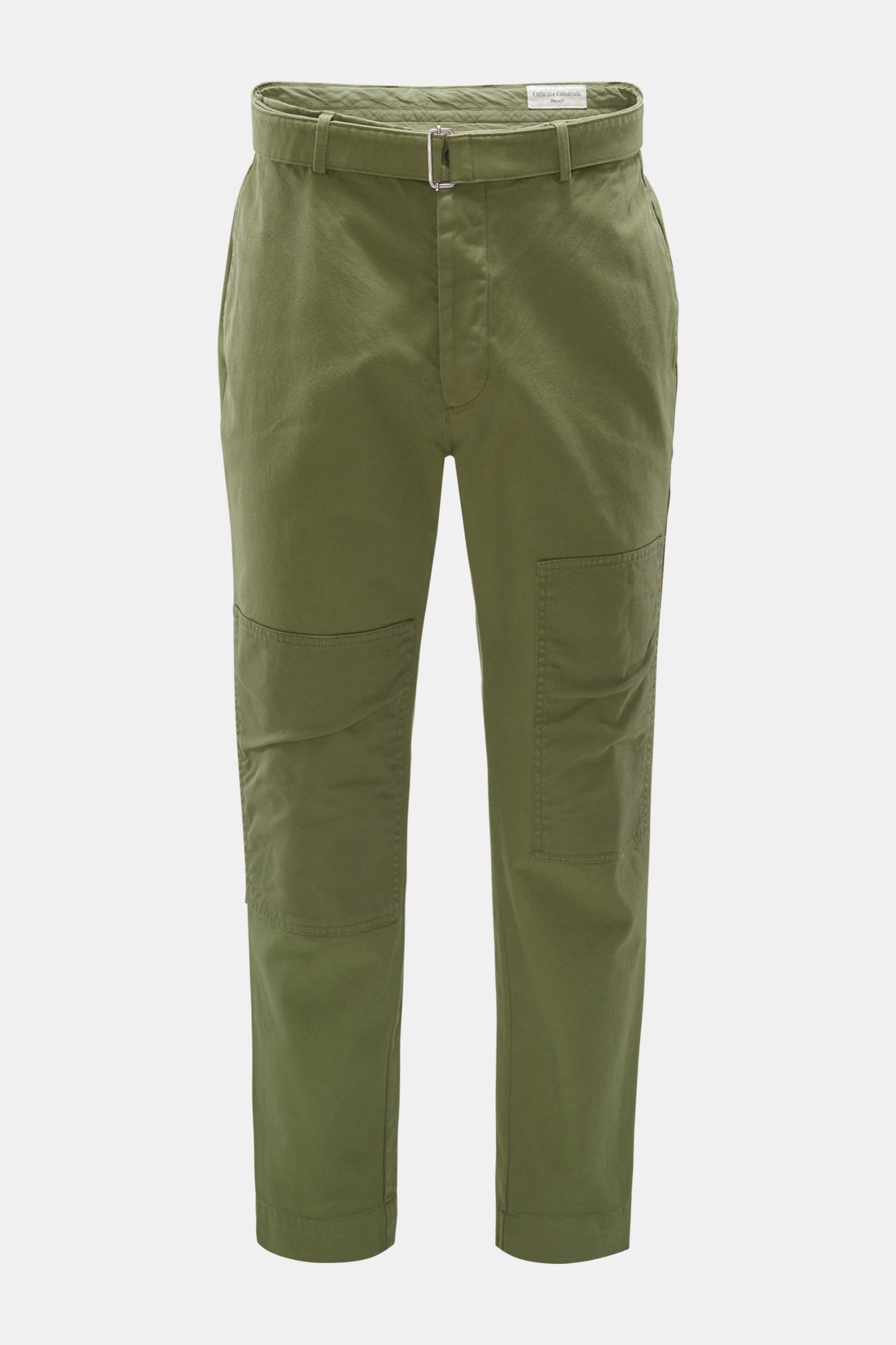Cotton trousers 'Edouard' olive