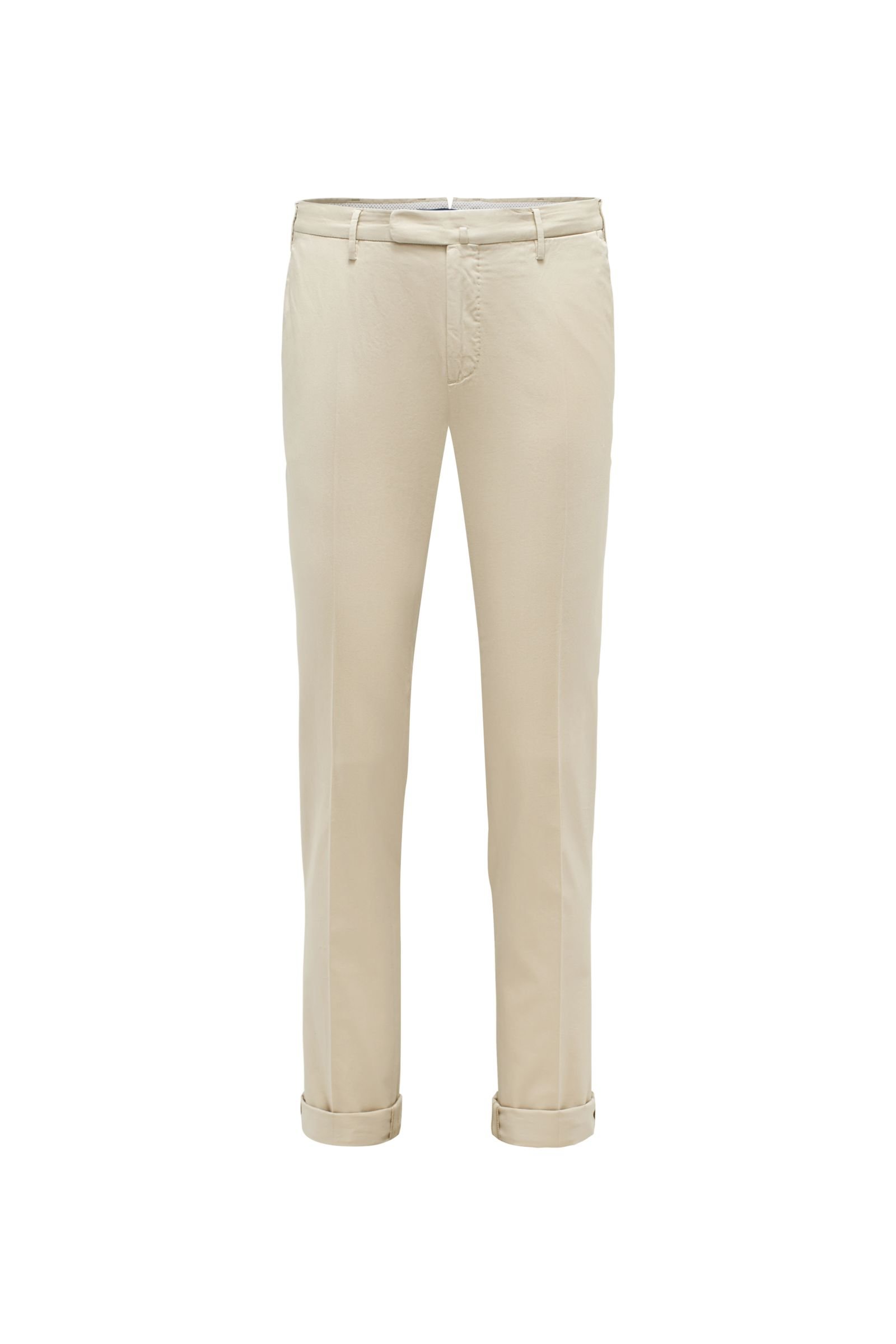 Cotton trousers beige