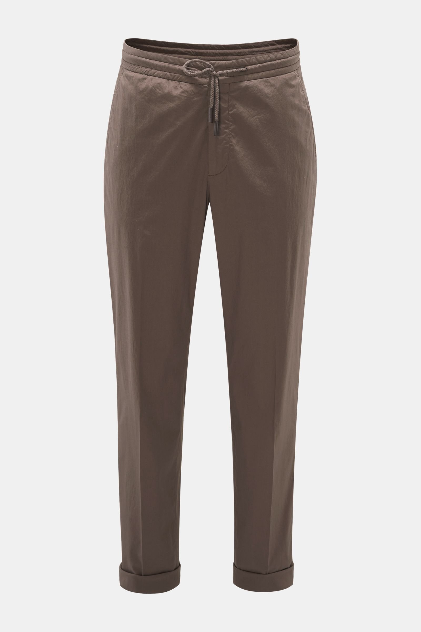 Jogger pants grey-brown