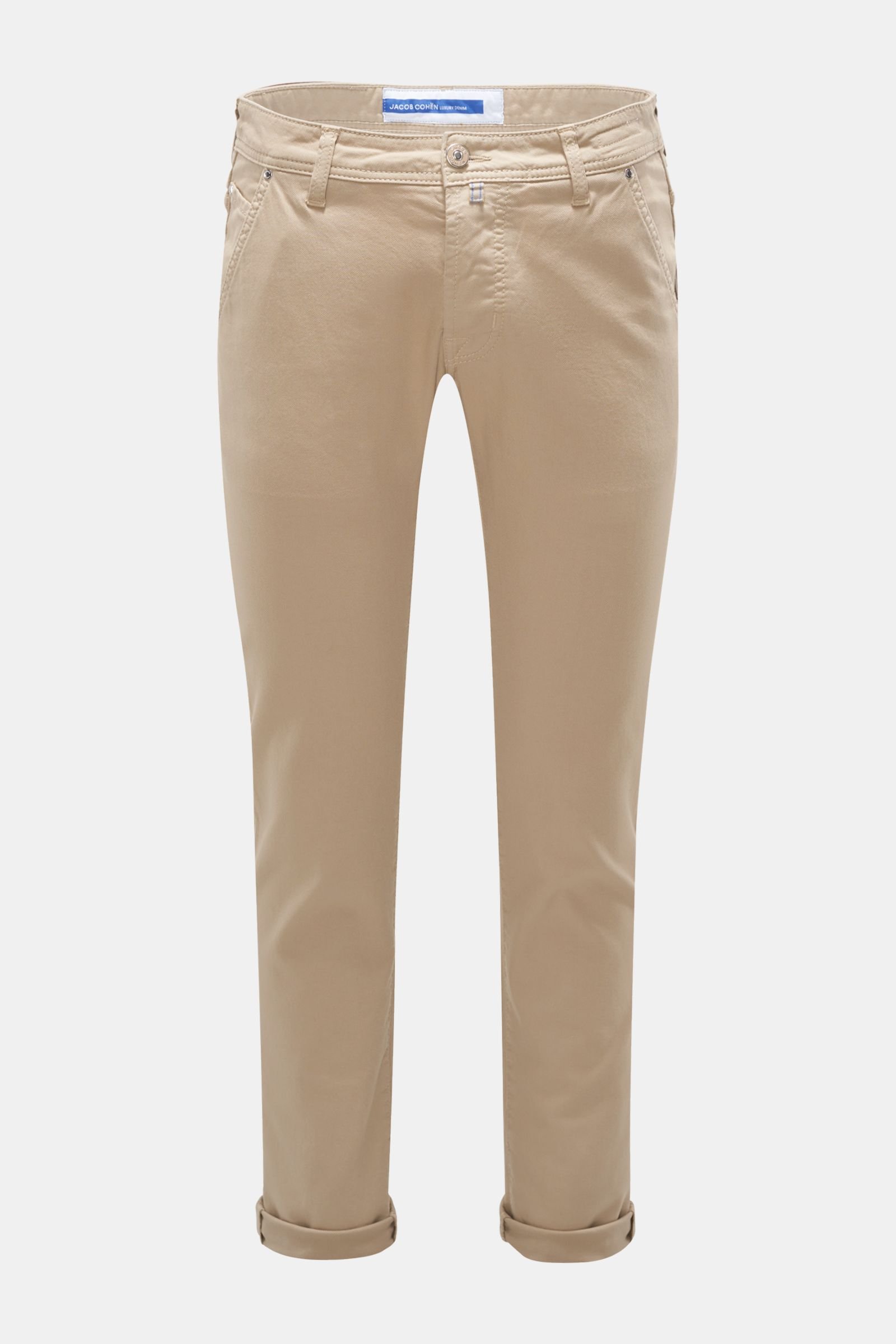 'Leonard' cotton trousers beige (previously J613)