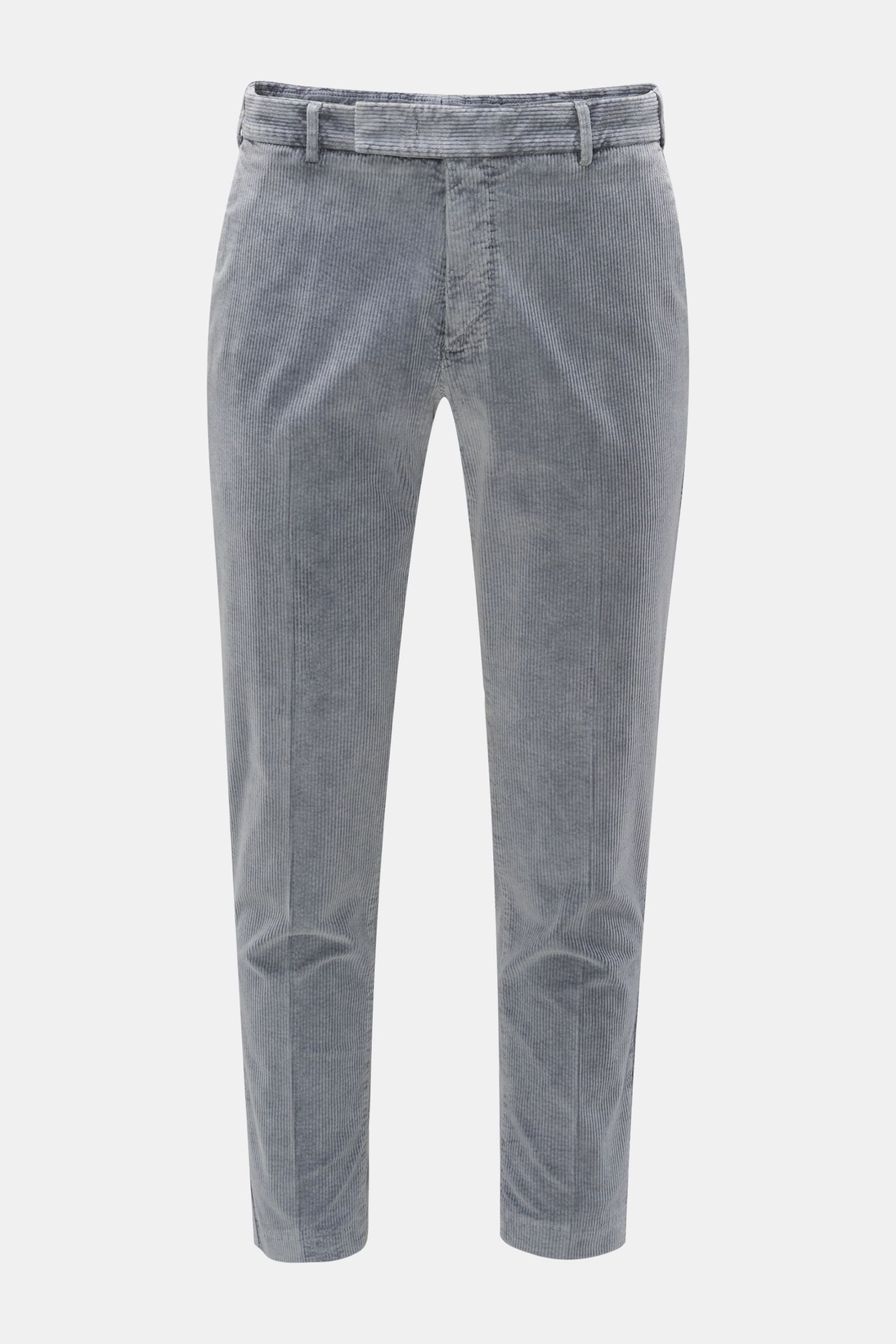 Corduroy trousers 'Rebel Fit' grey