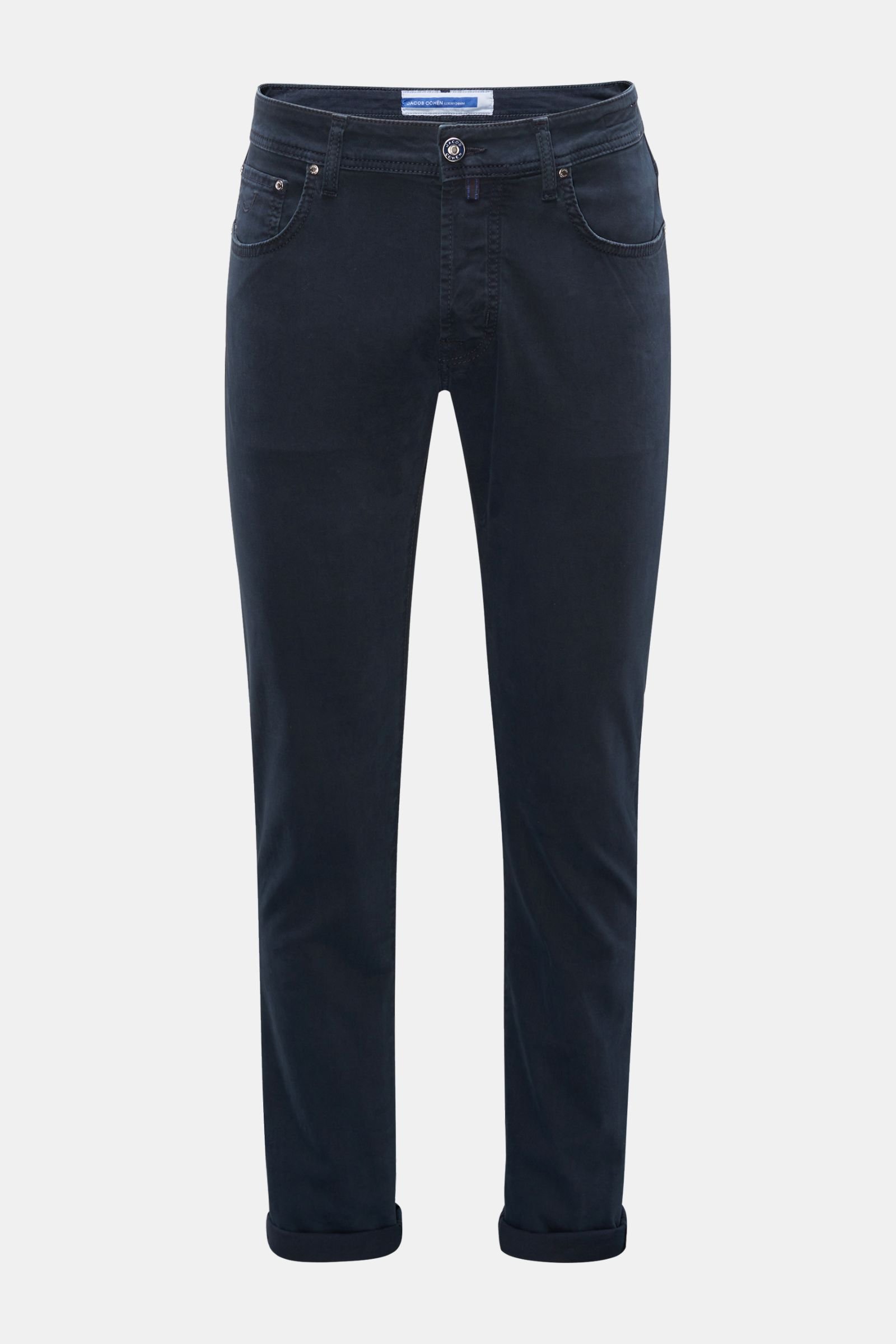 Cotton trousers 'Bard' navy (previously J688)