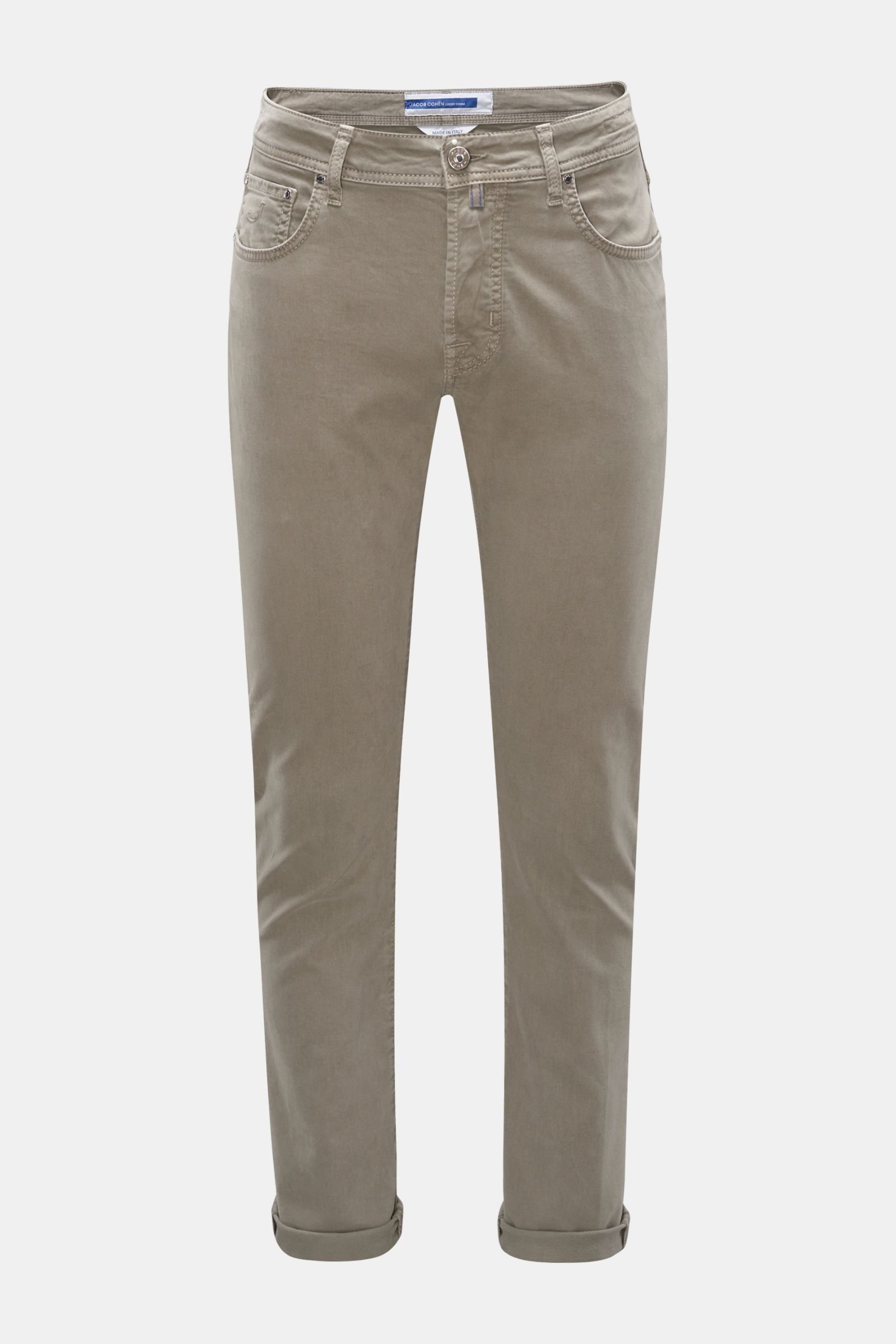 Cotton trousers 'Bard' grey (previously J688)