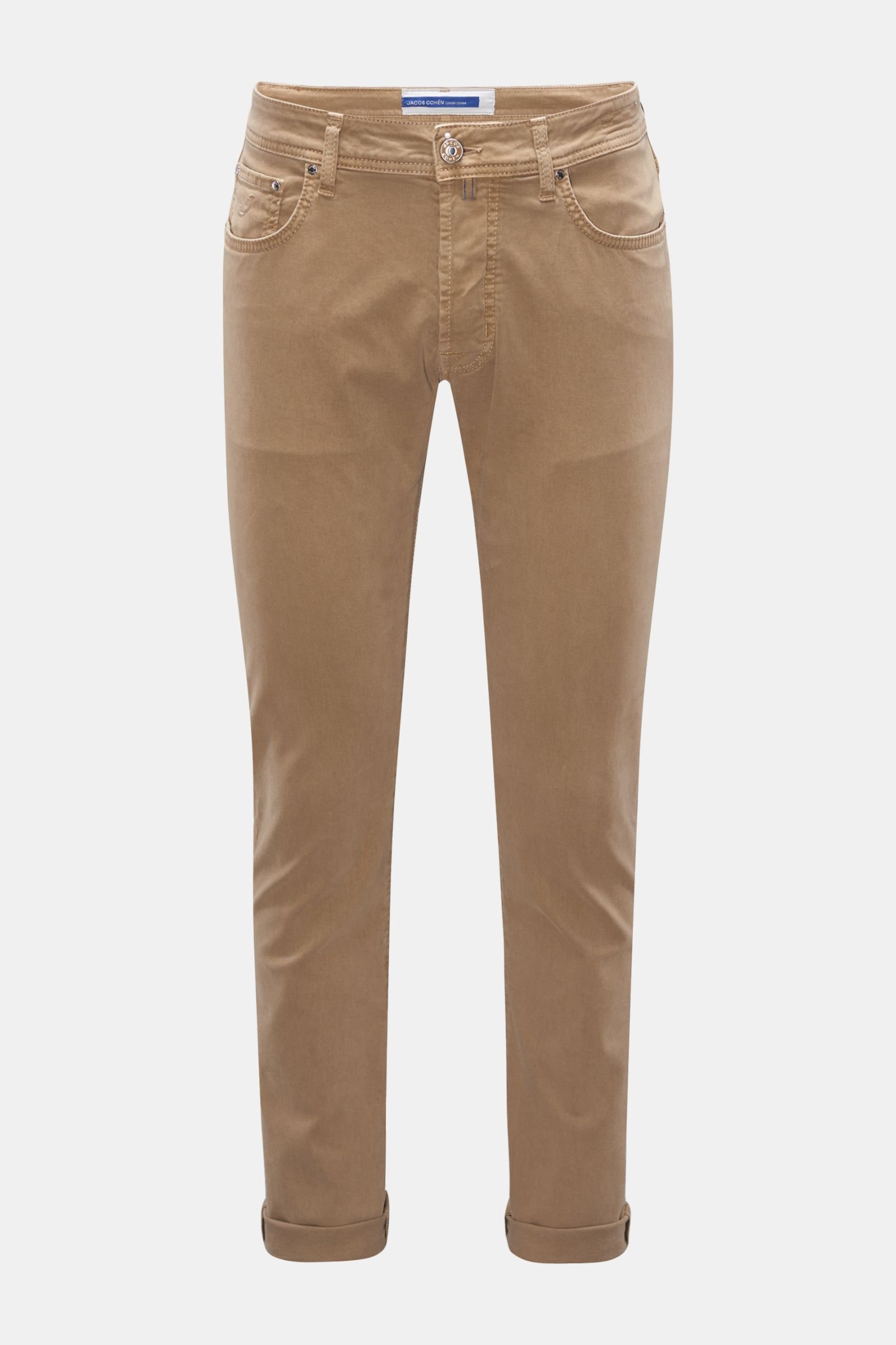 Cotton trousers 'Bard' light brown (formerly J688)