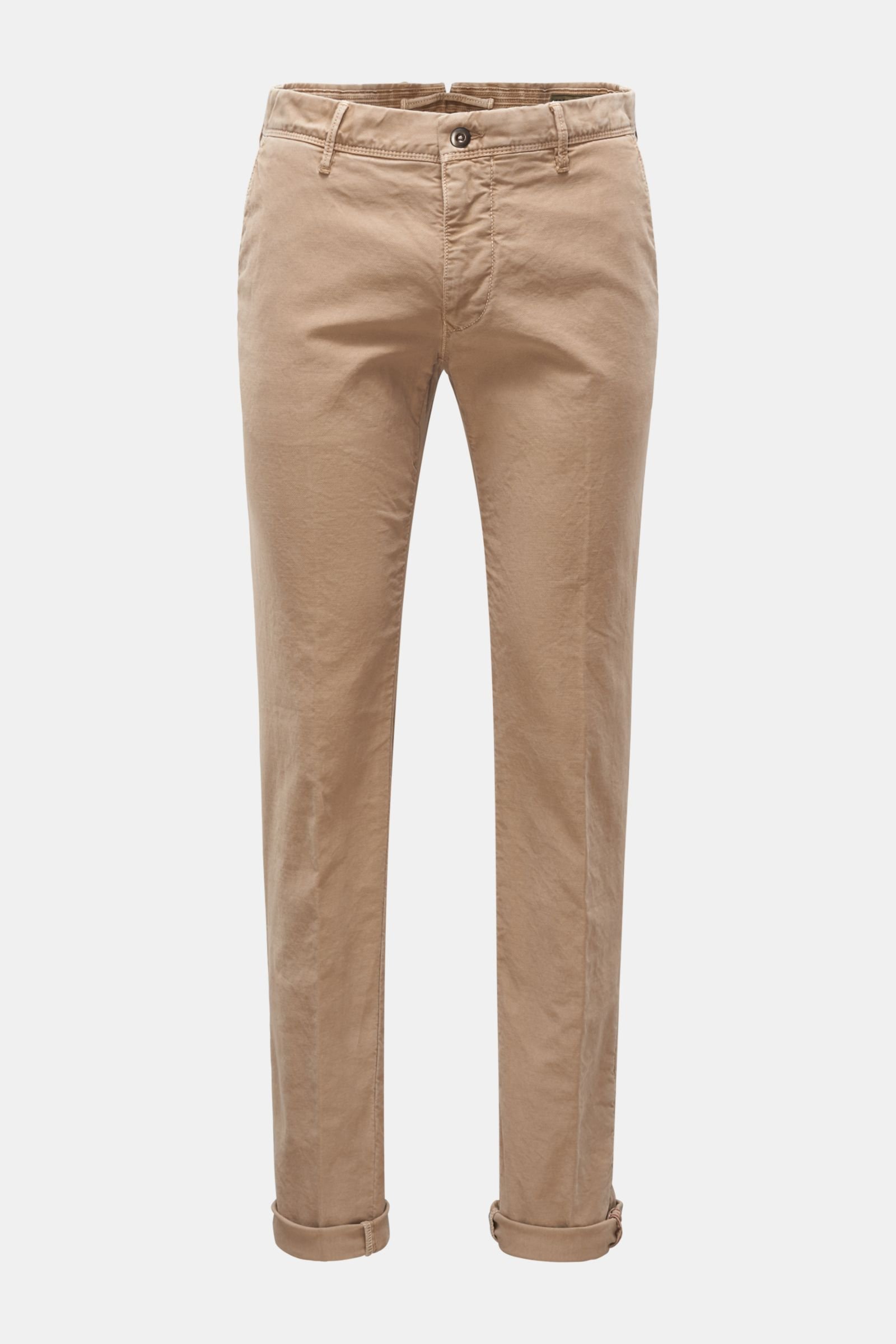 Cotton trousers light brown