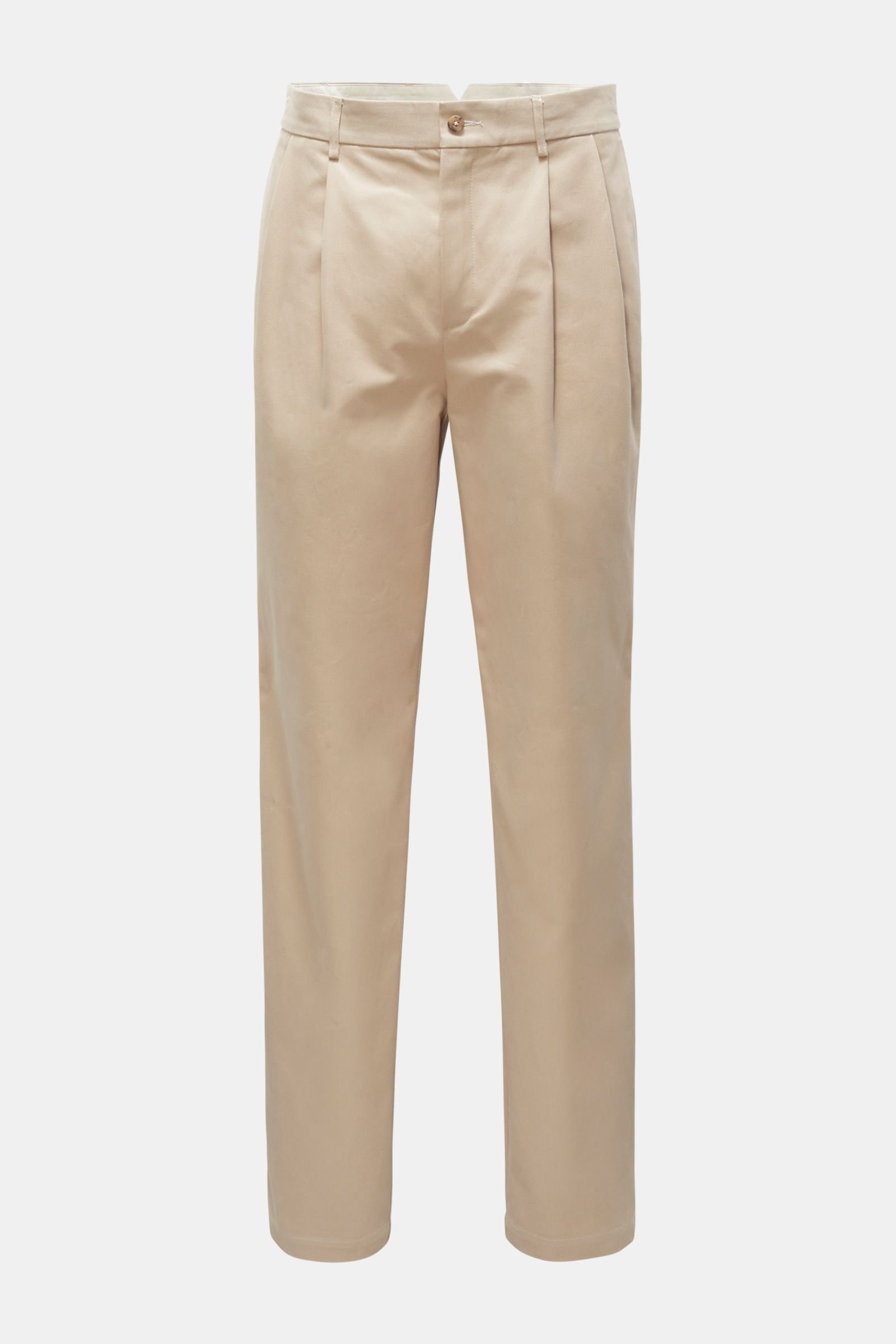 DE BONNE FACTURE trousers 'Painter Trousers' beige | BRAUN Hamburg
